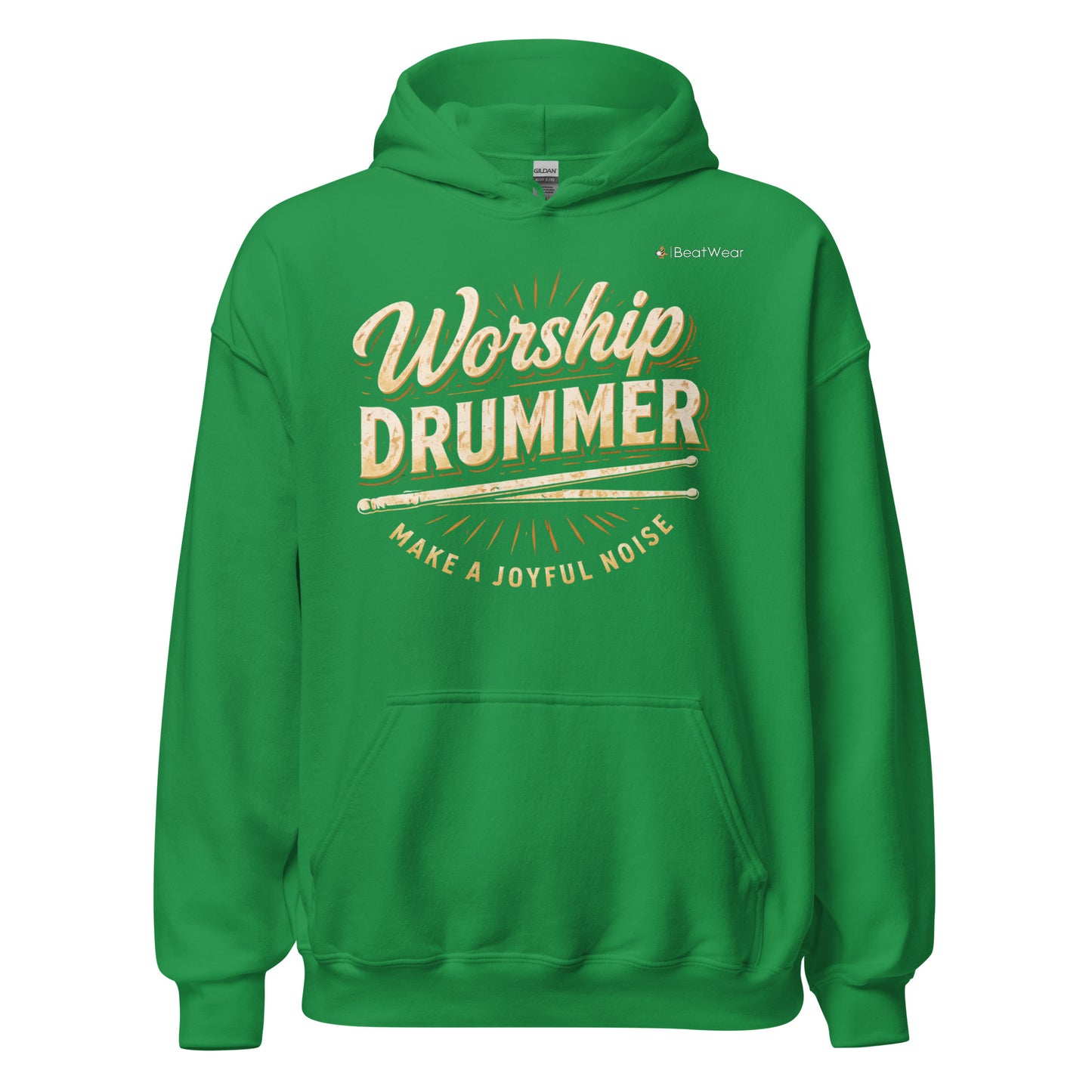 Worship Drummer Hoodie