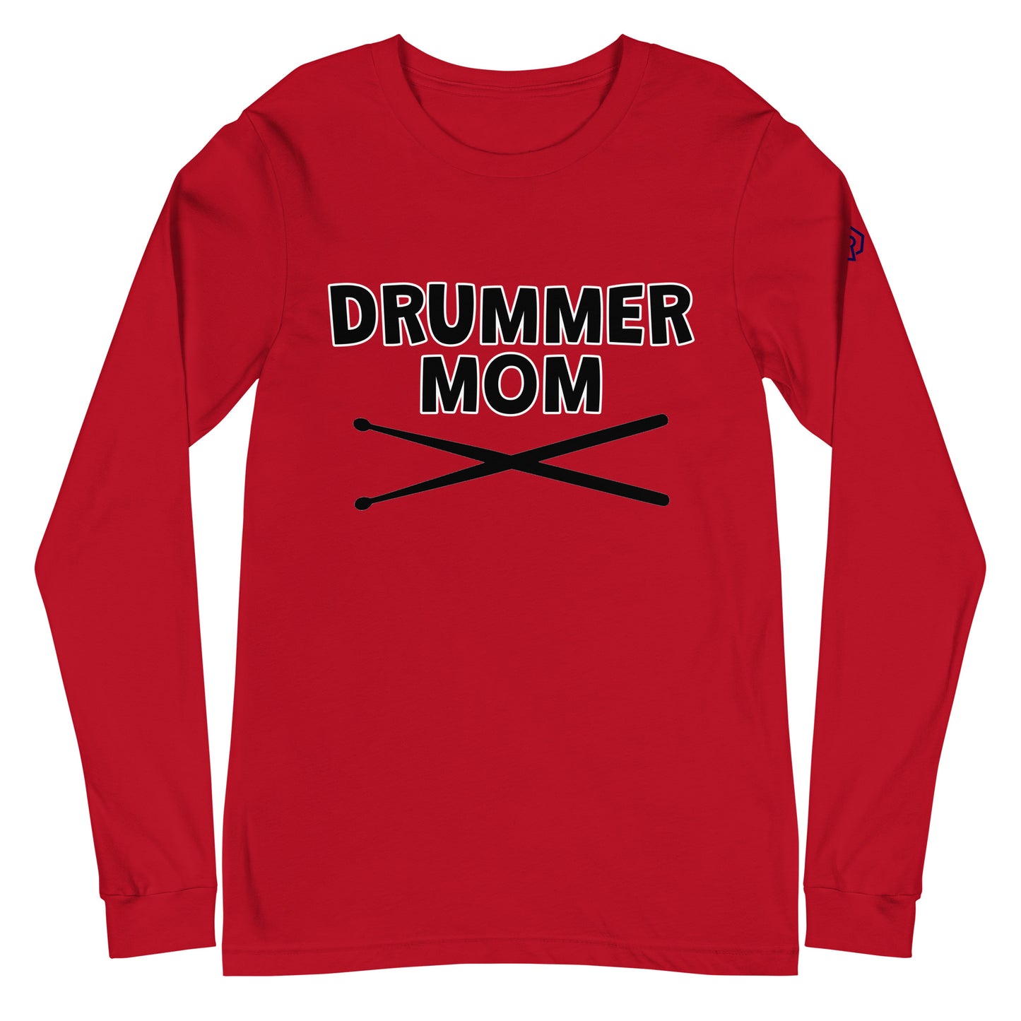 Drummer Mom Long Sleeve Tee