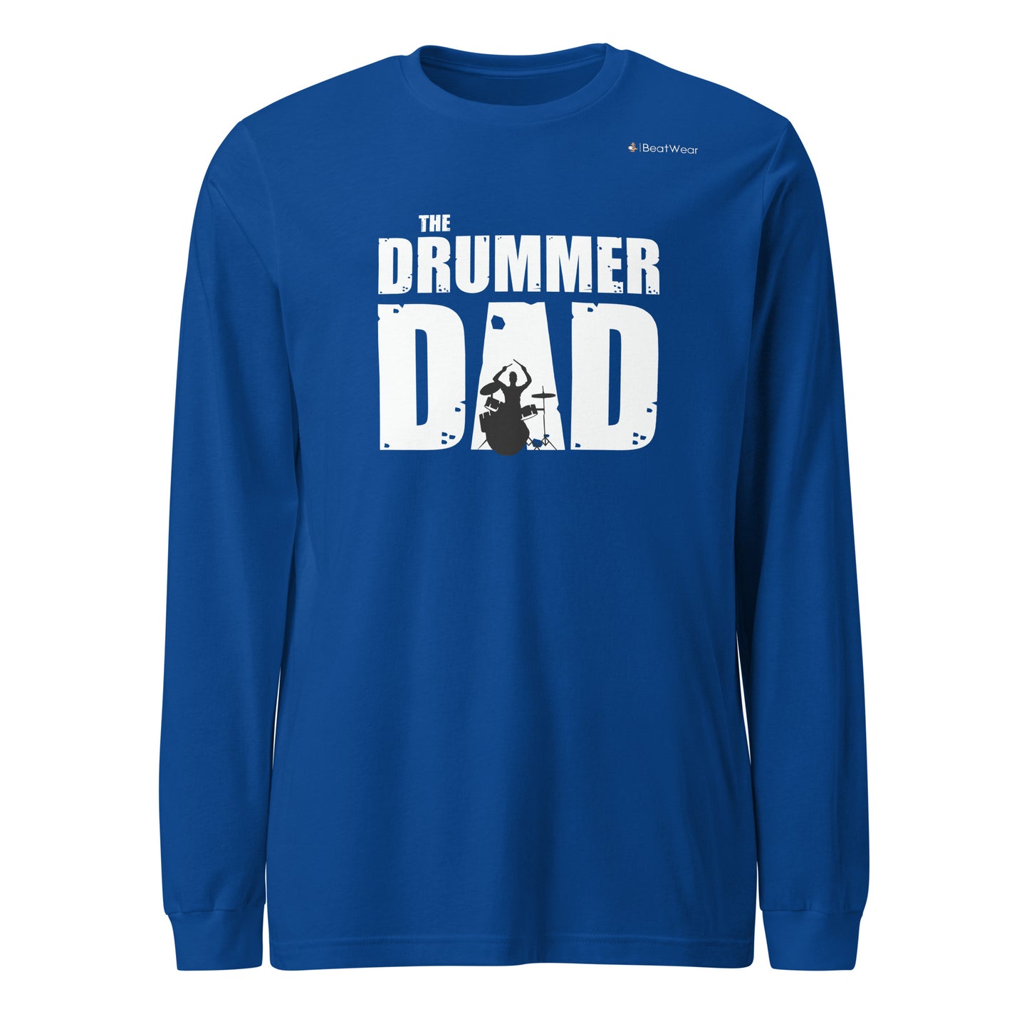 Drummer Dad Long Sleeve Tee