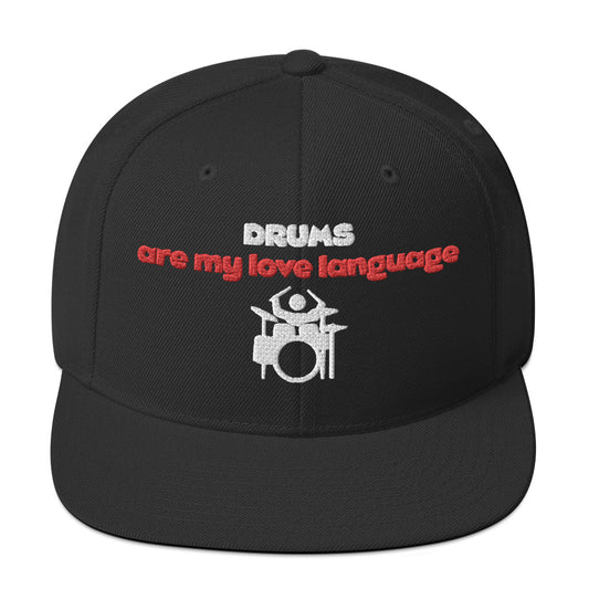 Drums Love Language Snapback