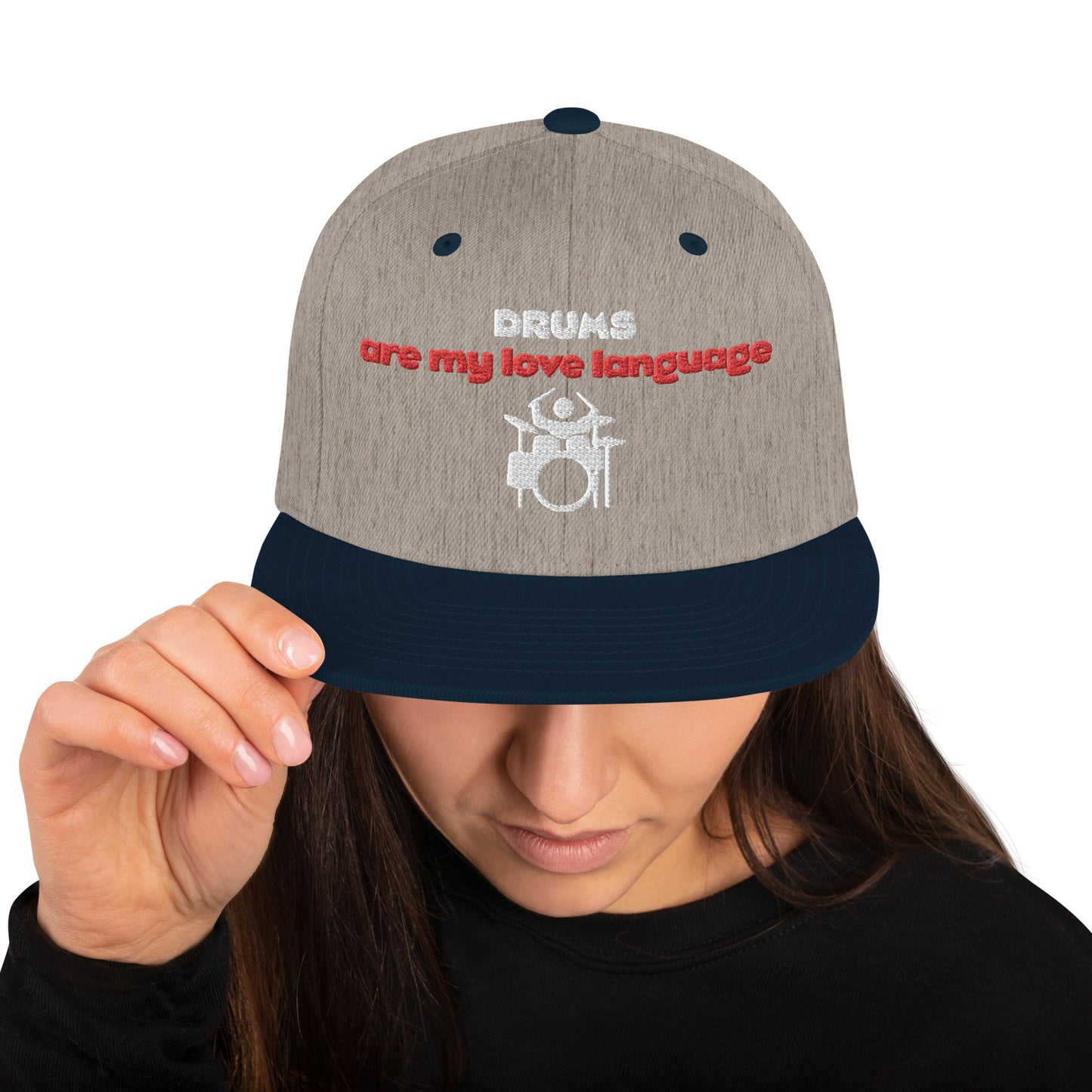 Drums Love Language Snapback