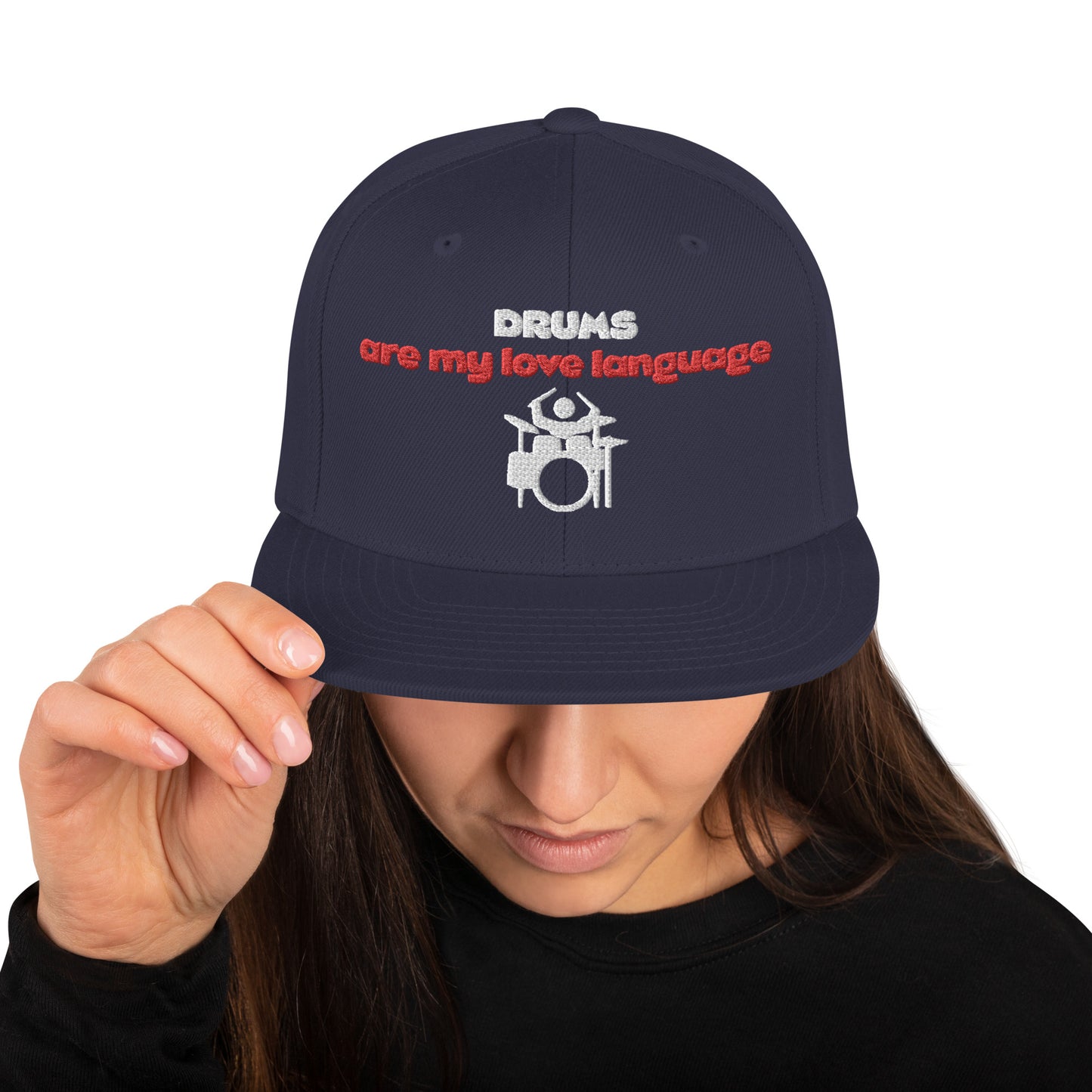 Drums Love Language Snapback