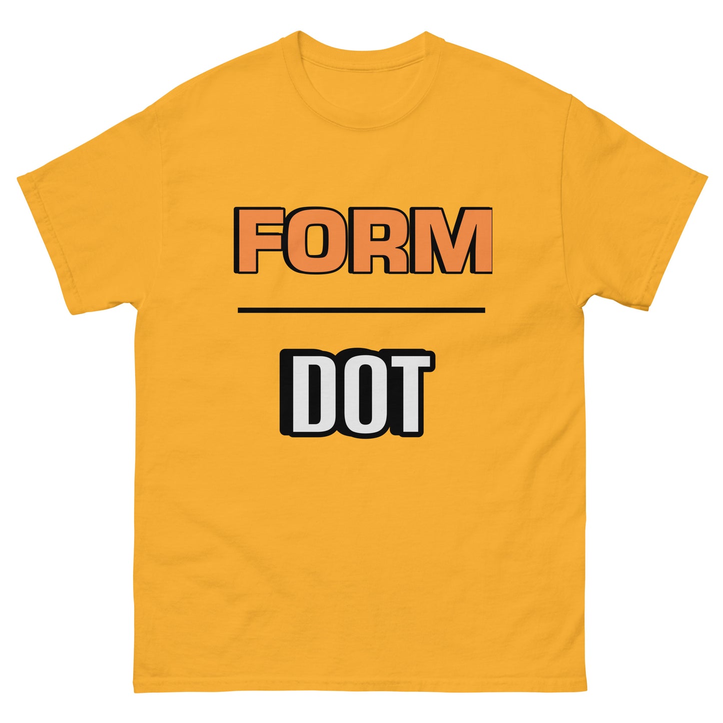 Form Over Dot T-Shirt (Unisex)