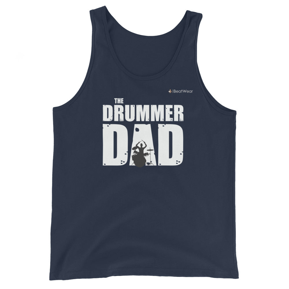 Drummer Dad Tank Top