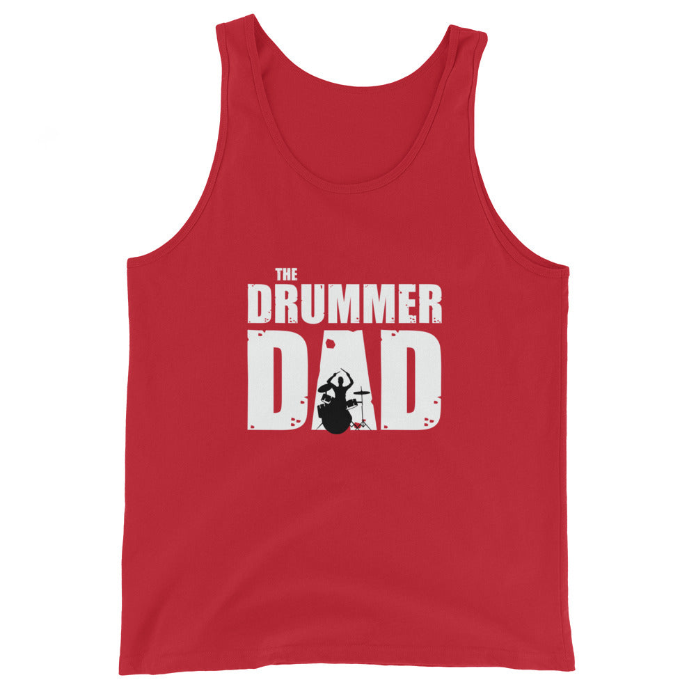 Drummer Dad Tank Top