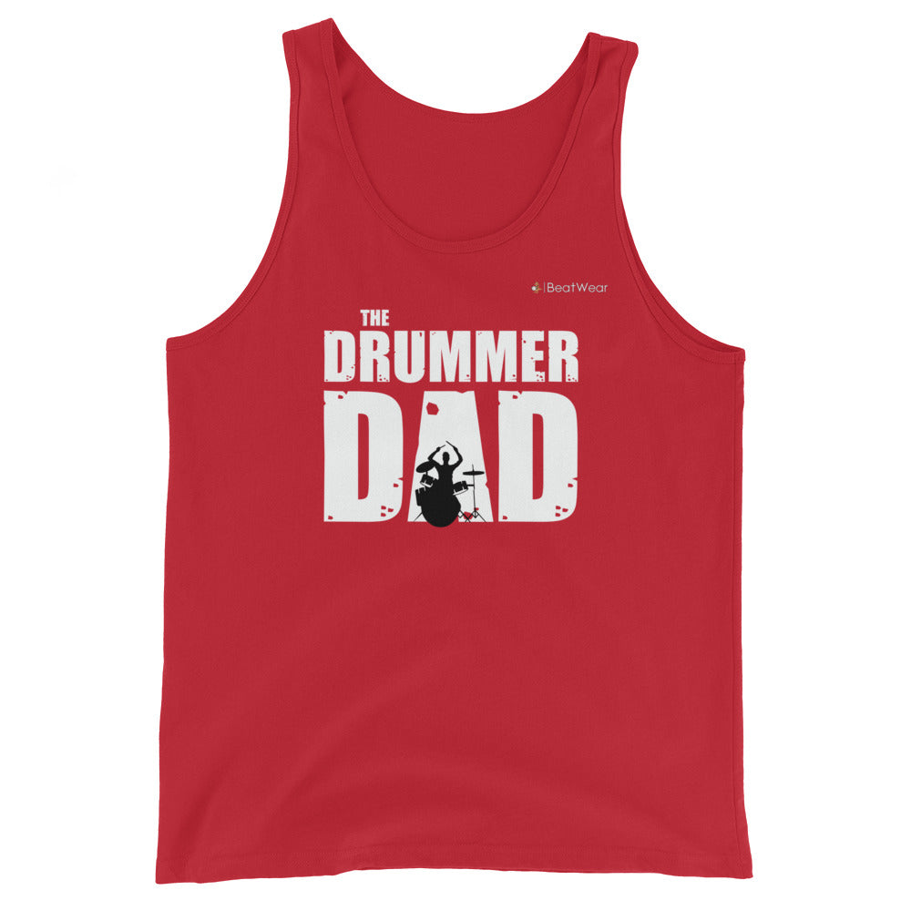 Drummer Dad Tank Top