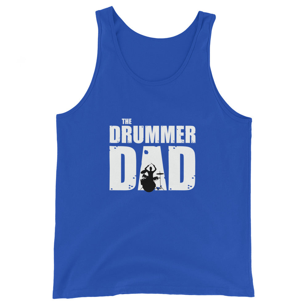 Drummer Dad Tank Top