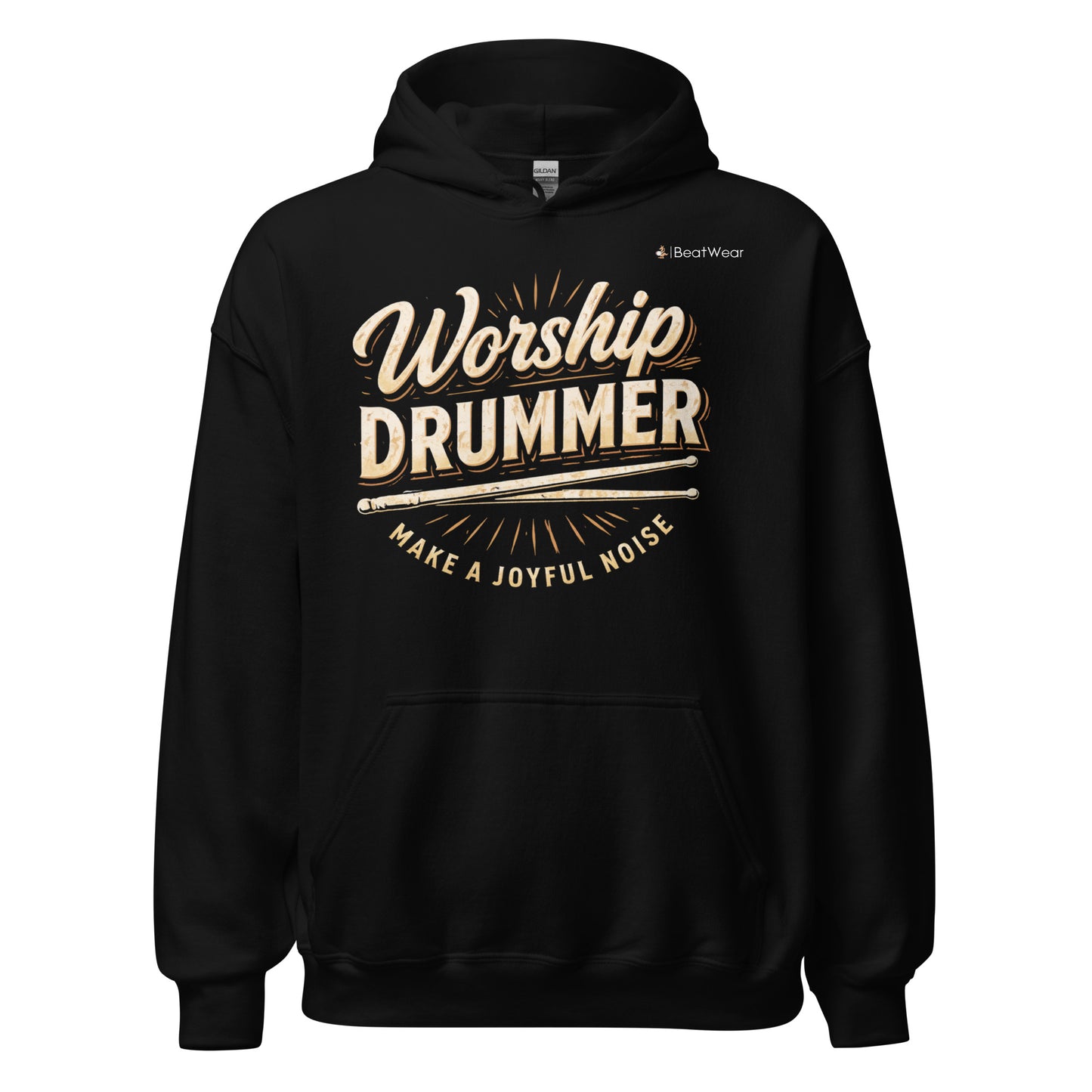 Worship Drummer Hoodie