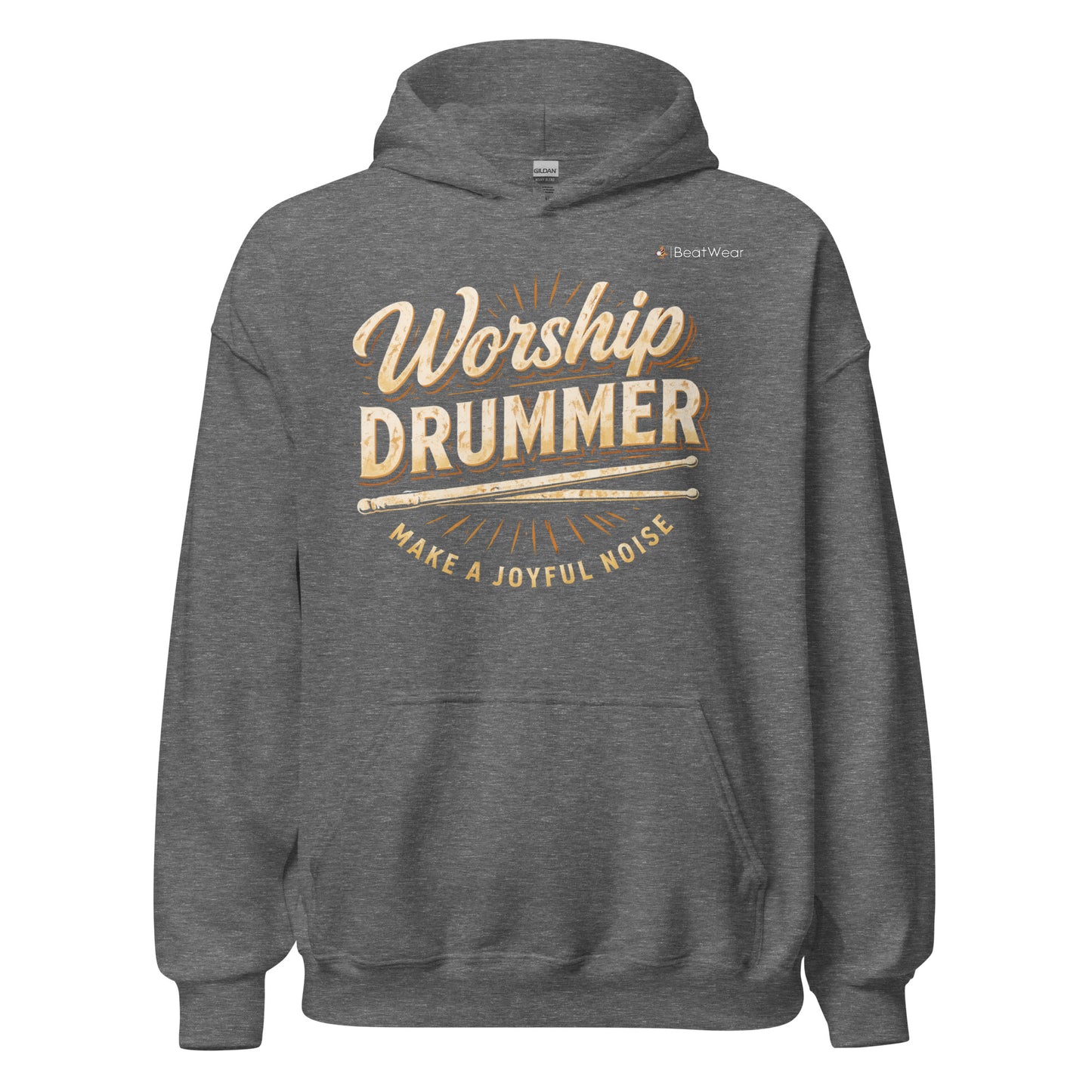 Worship Drummer Hoodie