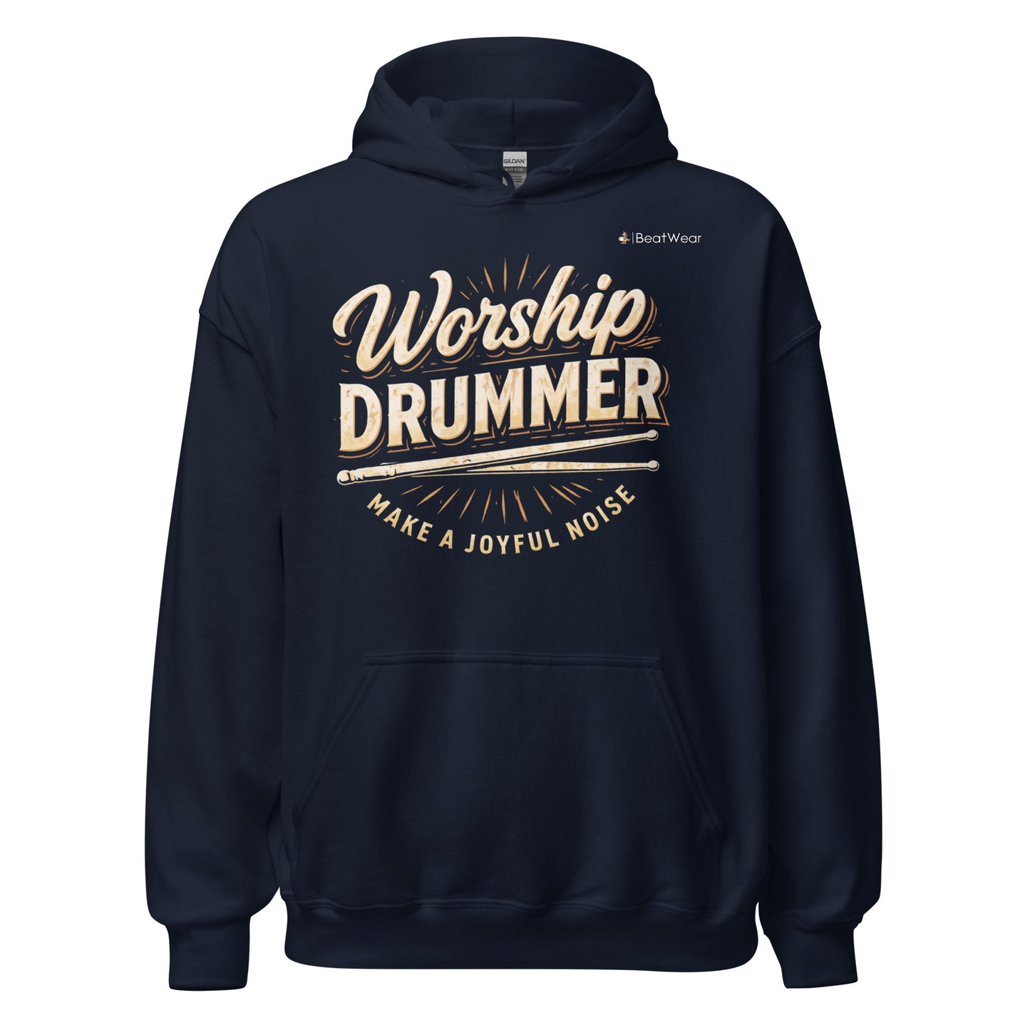 Worship Drummer Hoodie