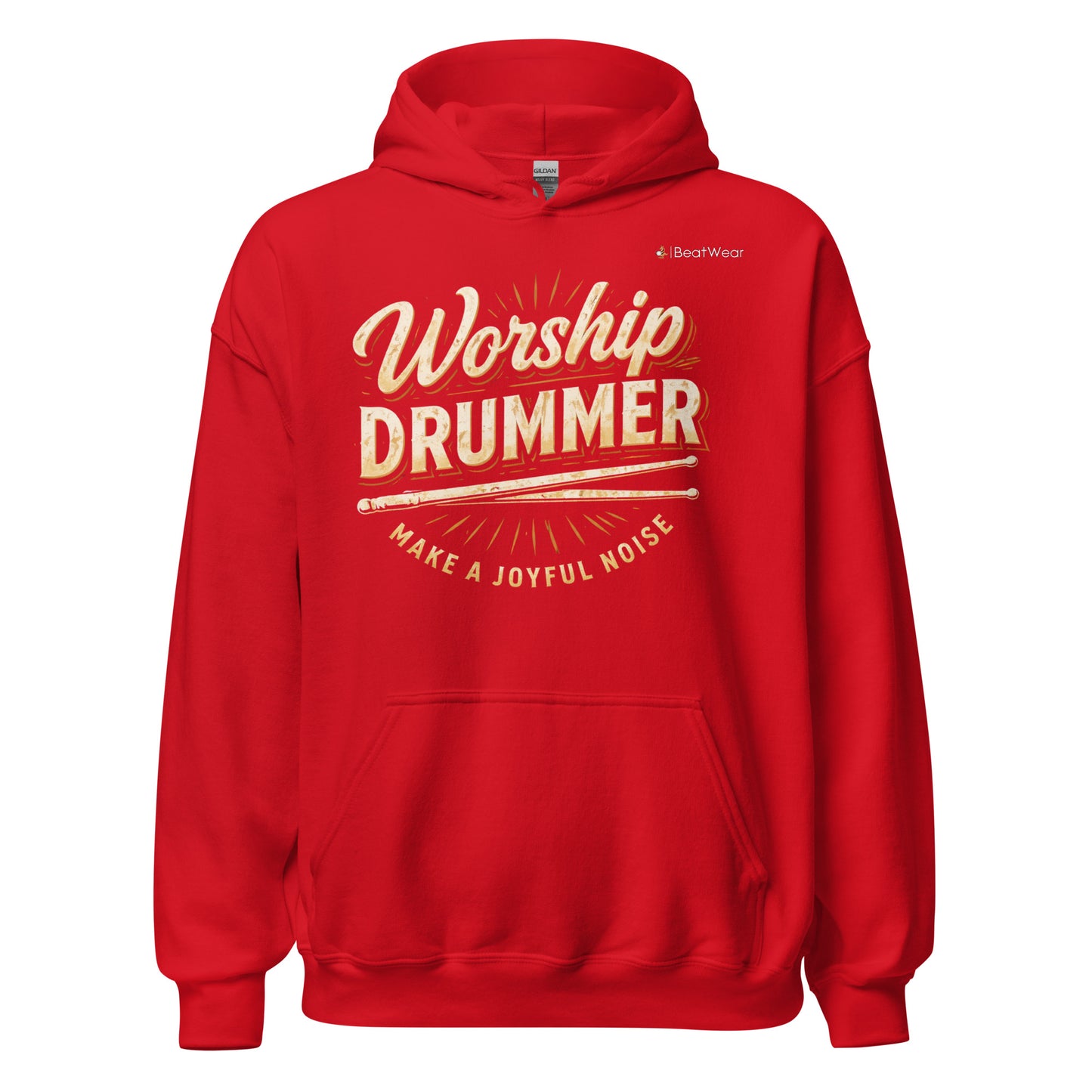 Worship Drummer Hoodie