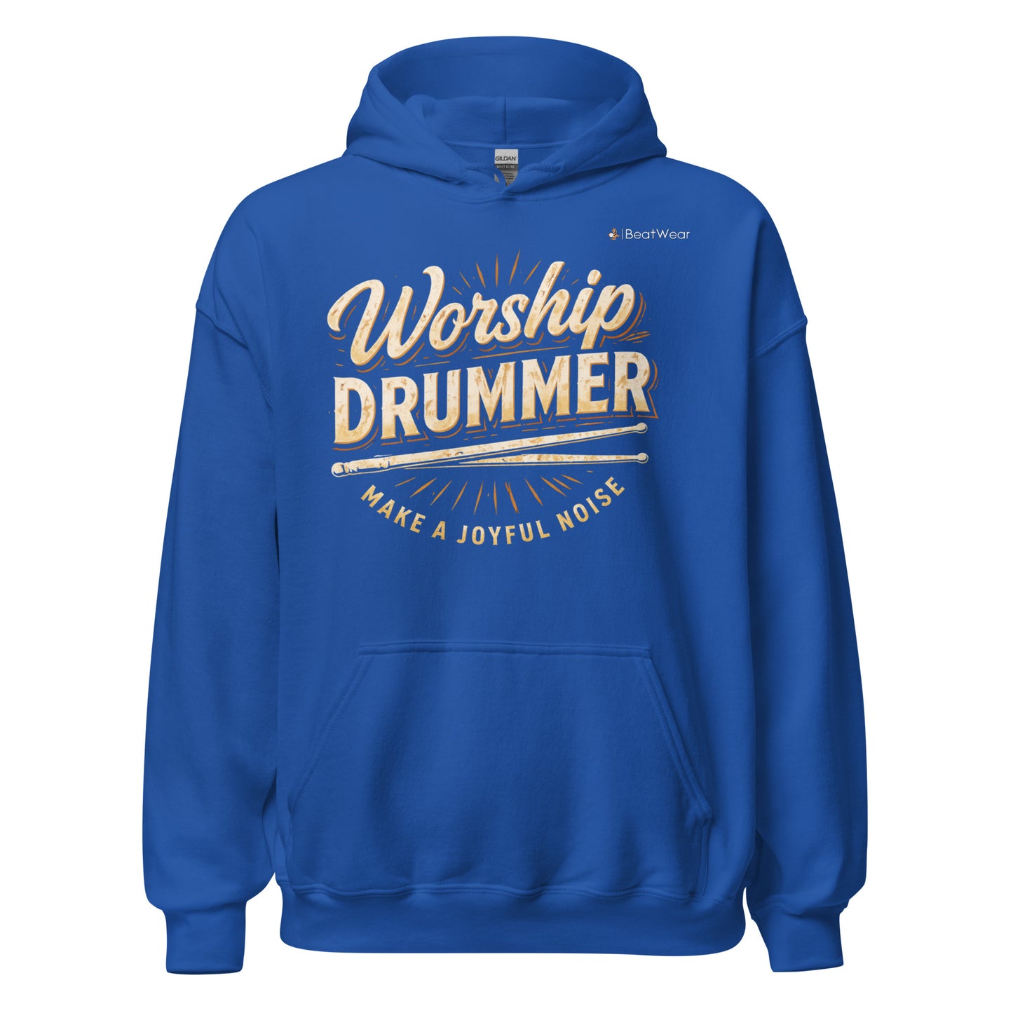 Worship Drummer Hoodie