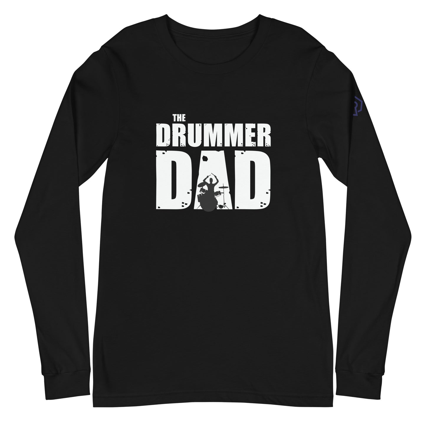 Drummer Dad Long Sleeve Tee