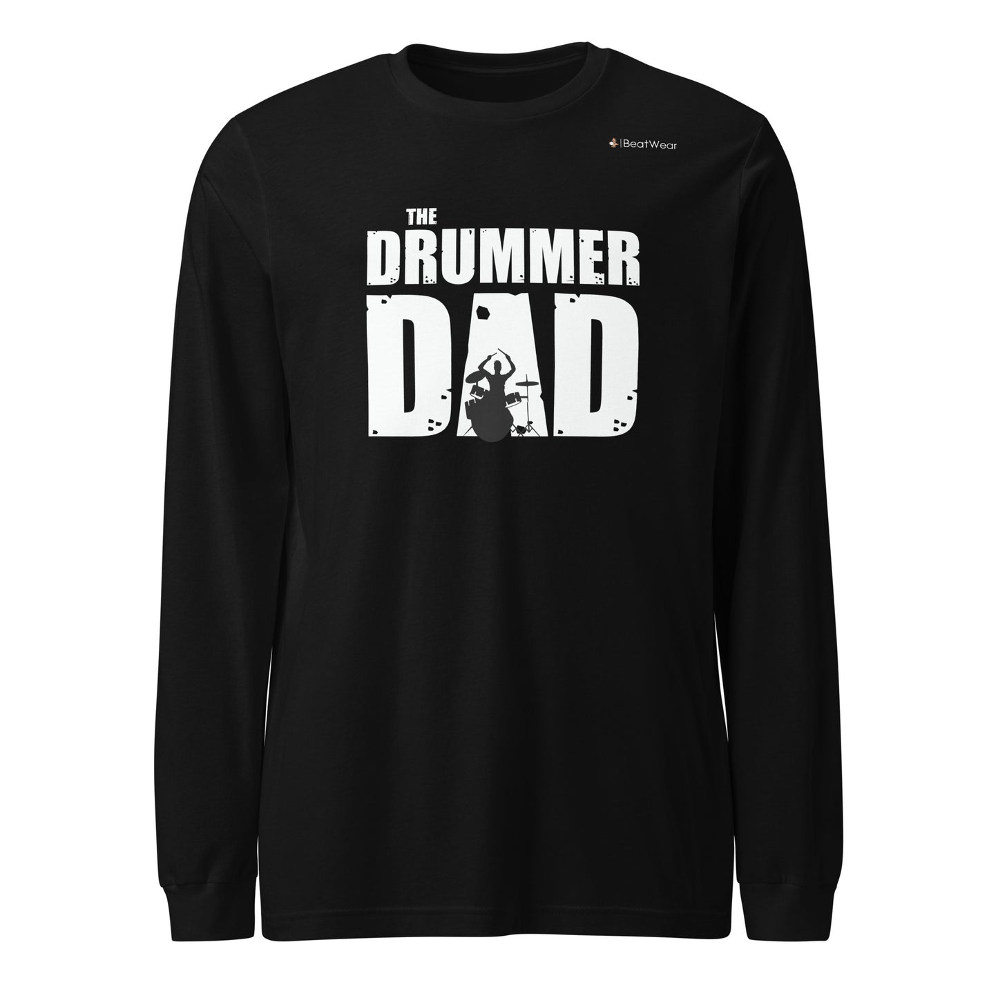 Drummer Dad Long Sleeve Tee