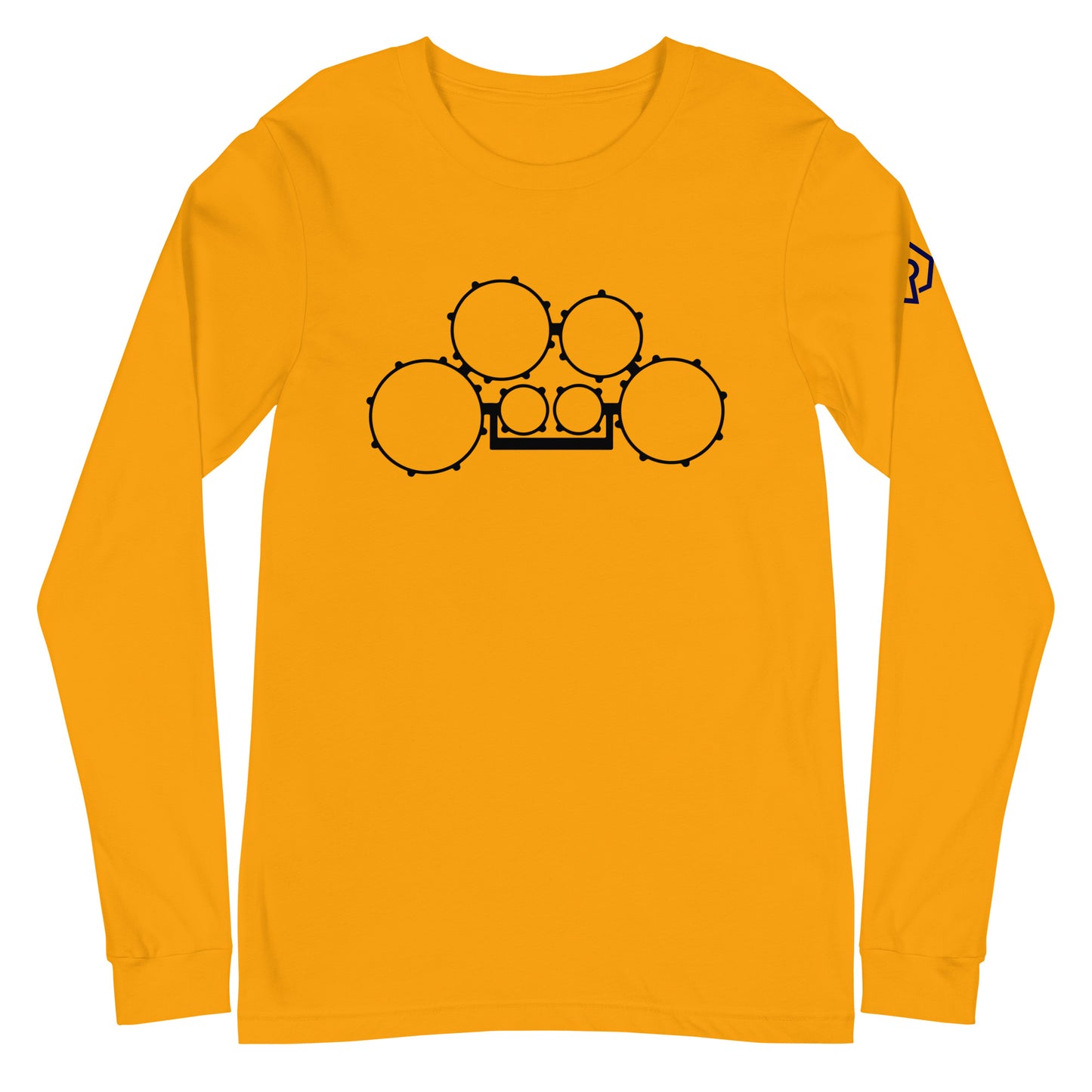 Marching Tenor Drum Long Sleeve Tee (Unisex)