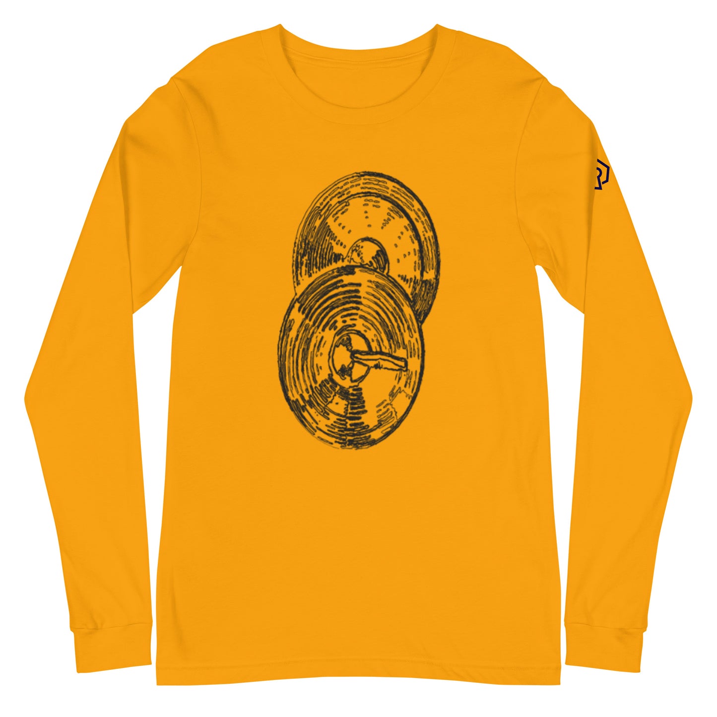 Marching Cymbals Long Sleeve Tee (Unisex)