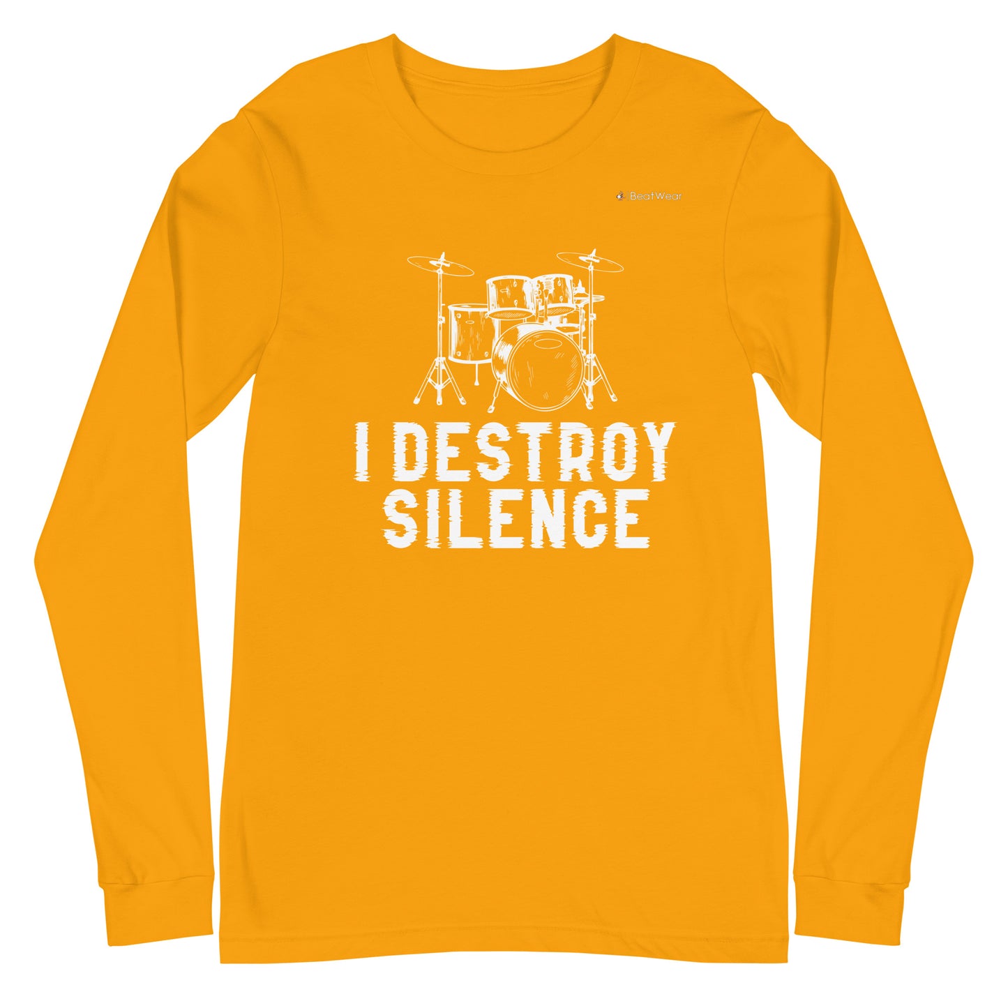 I Destroy Silence Long Sleeve Tee