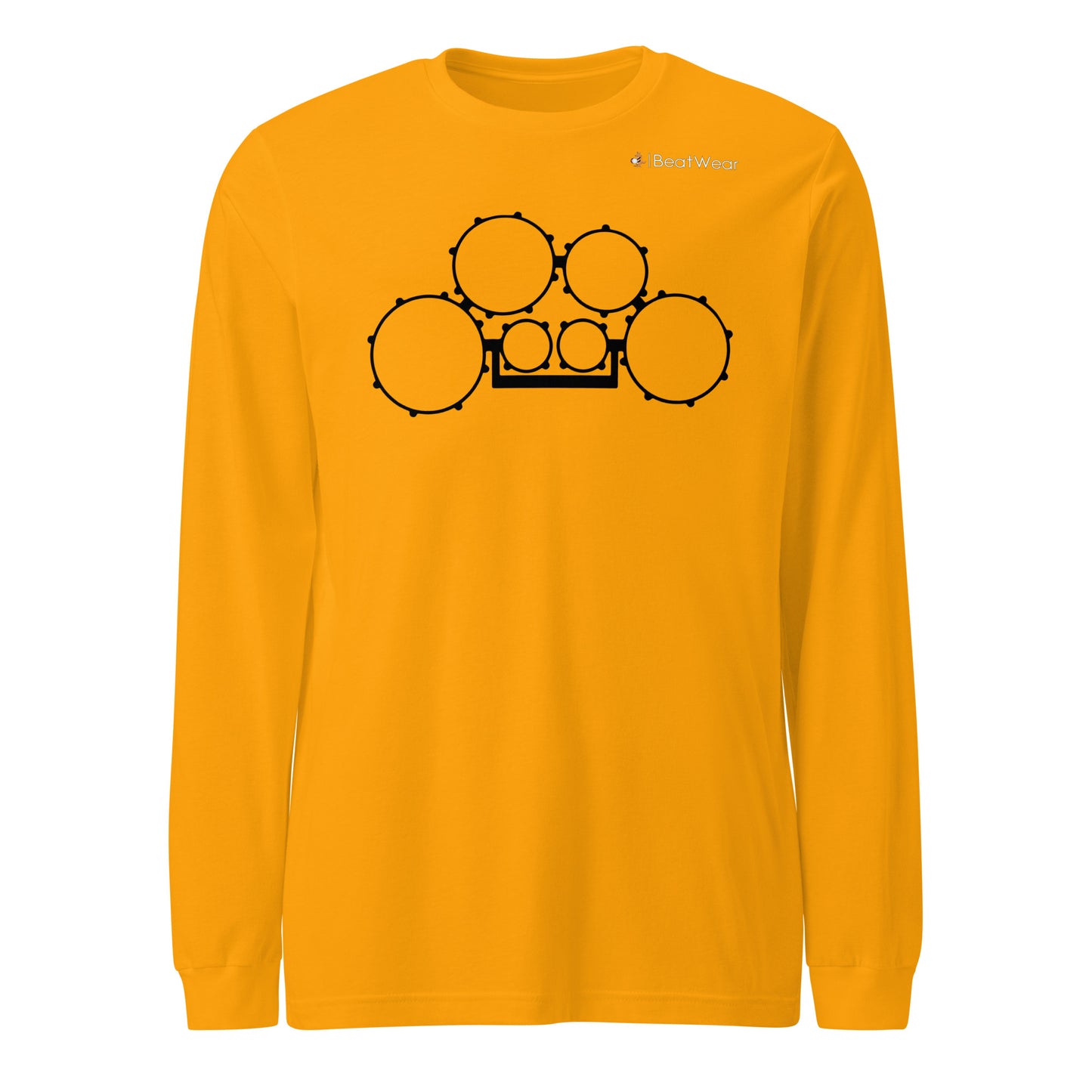 Marching Tenor Drum Long Sleeve Tee (Unisex)