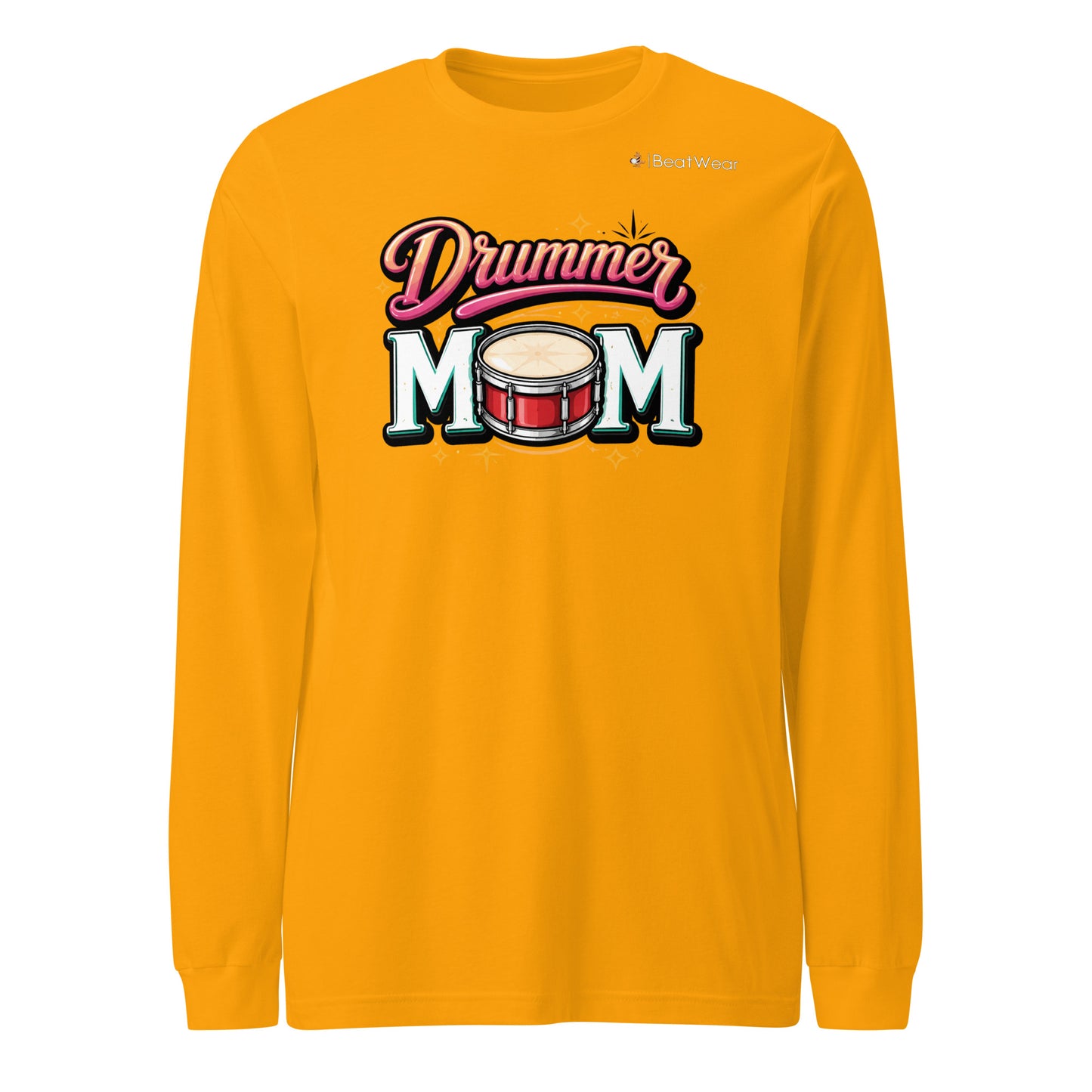 Drummer Mom Long Sleeve Tee
