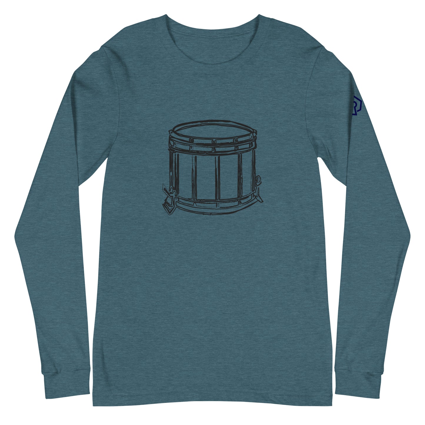 Marching Snare Drum Long Sleeve Tee (Unisex)