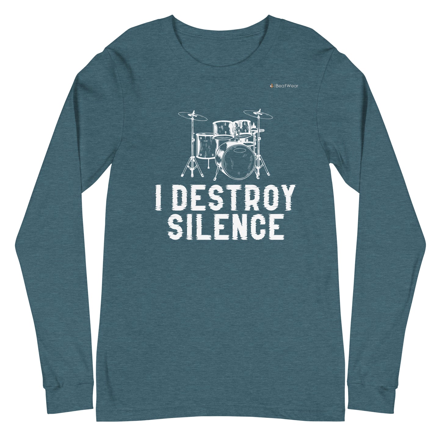 I Destroy Silence Long Sleeve Tee