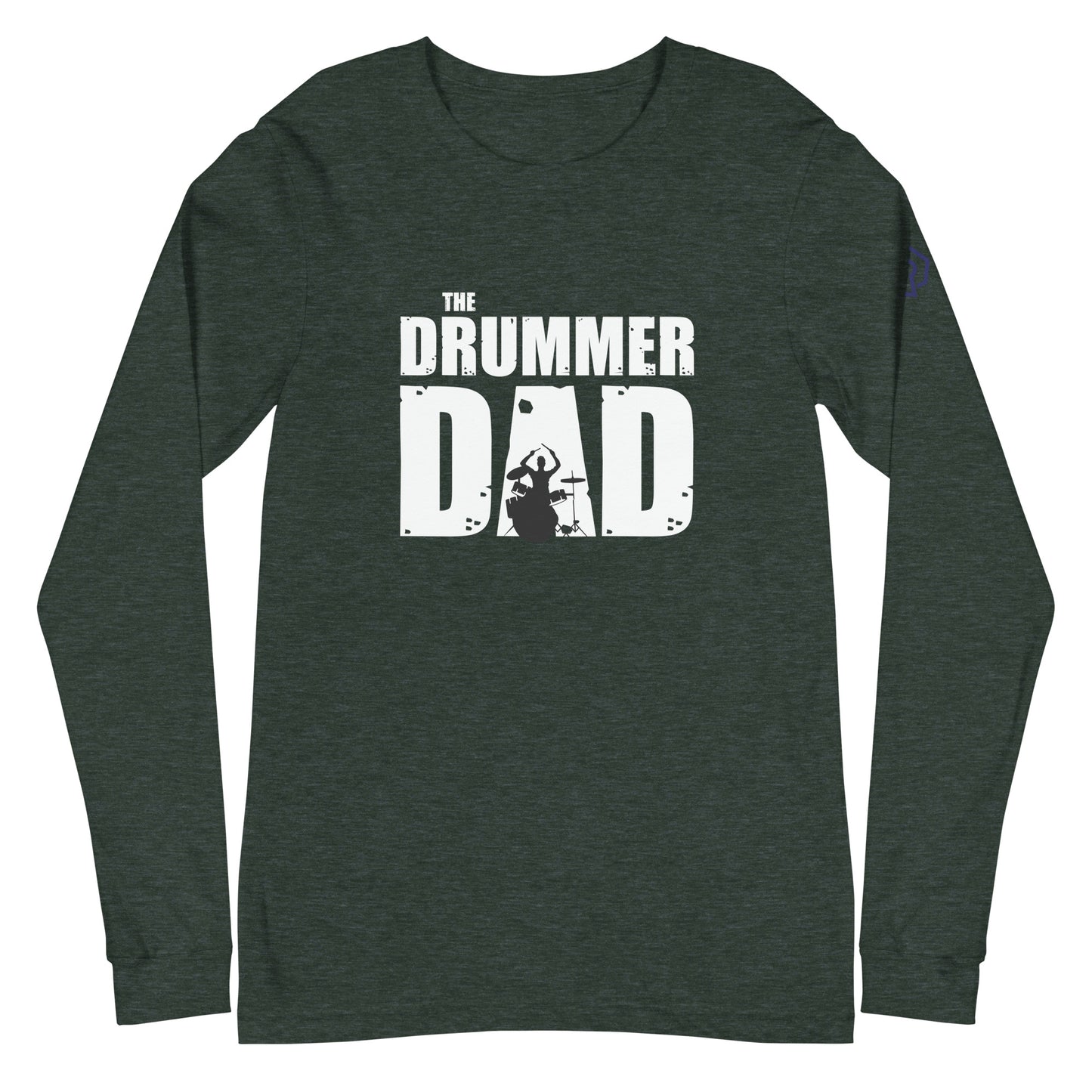 Drummer Dad Long Sleeve Tee