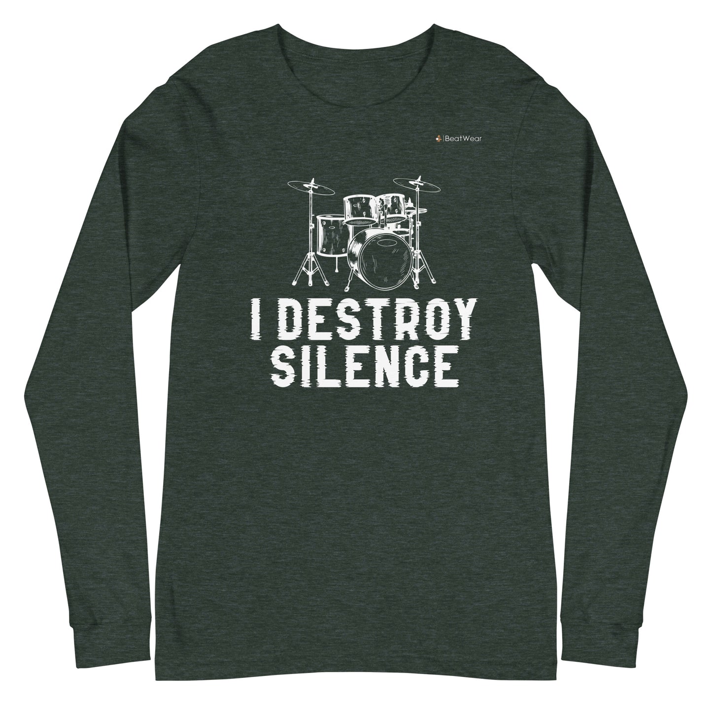 I Destroy Silence Long Sleeve Tee