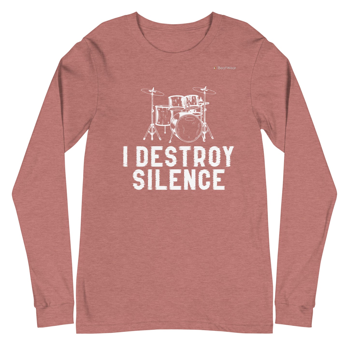 I Destroy Silence Long Sleeve Tee