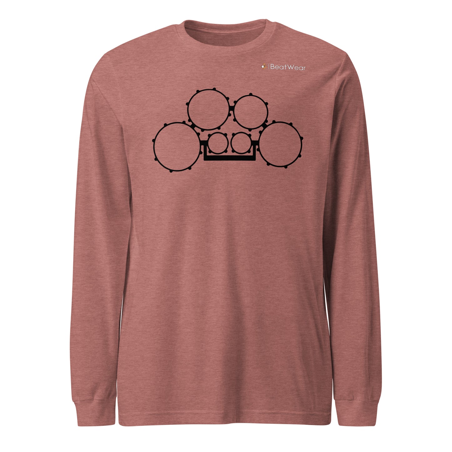 Marching Tenor Drum Long Sleeve Tee (Unisex)