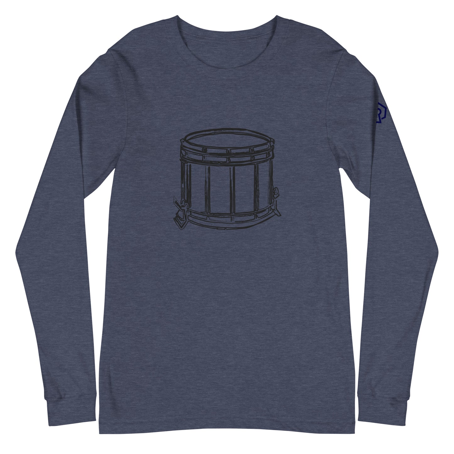 Marching Snare Drum Long Sleeve Tee (Unisex)