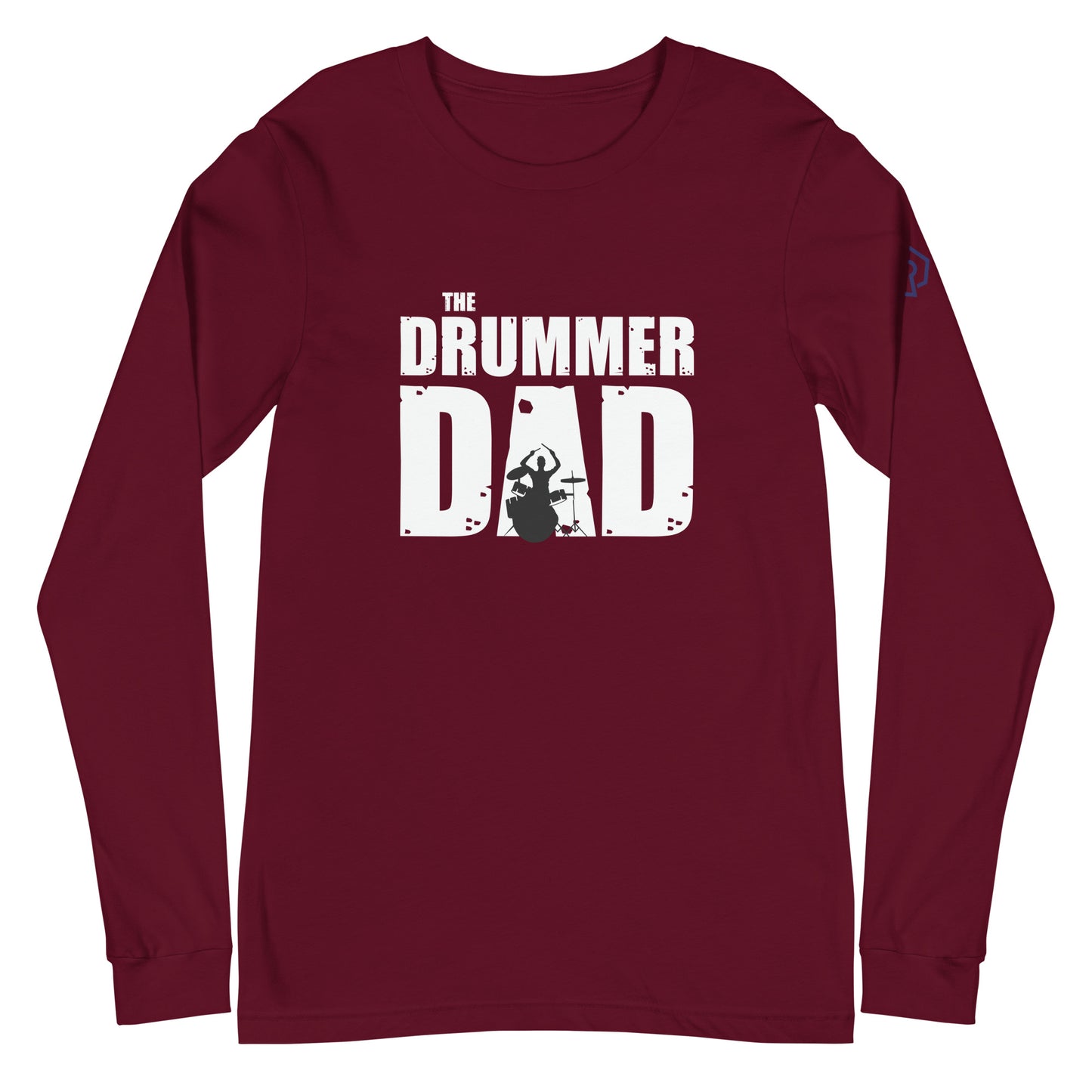 Drummer Dad Long Sleeve Tee