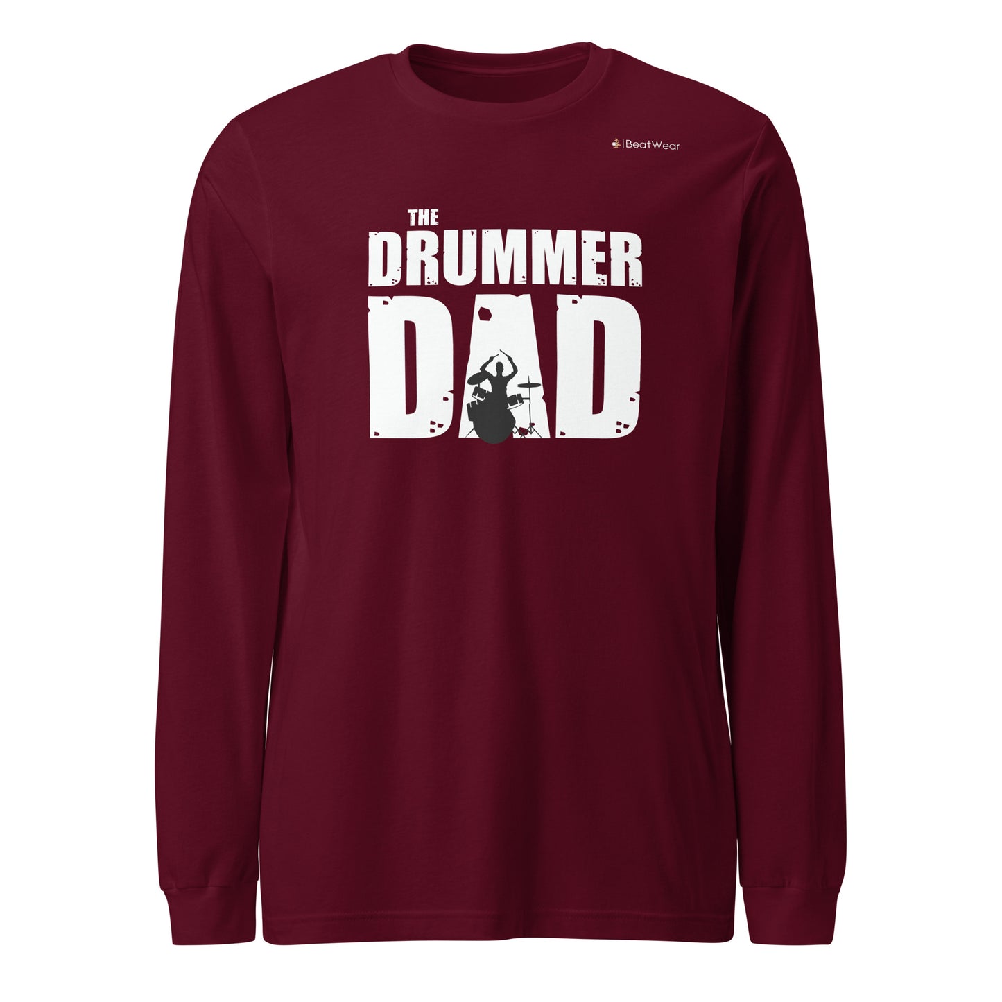 Drummer Dad Long Sleeve Tee