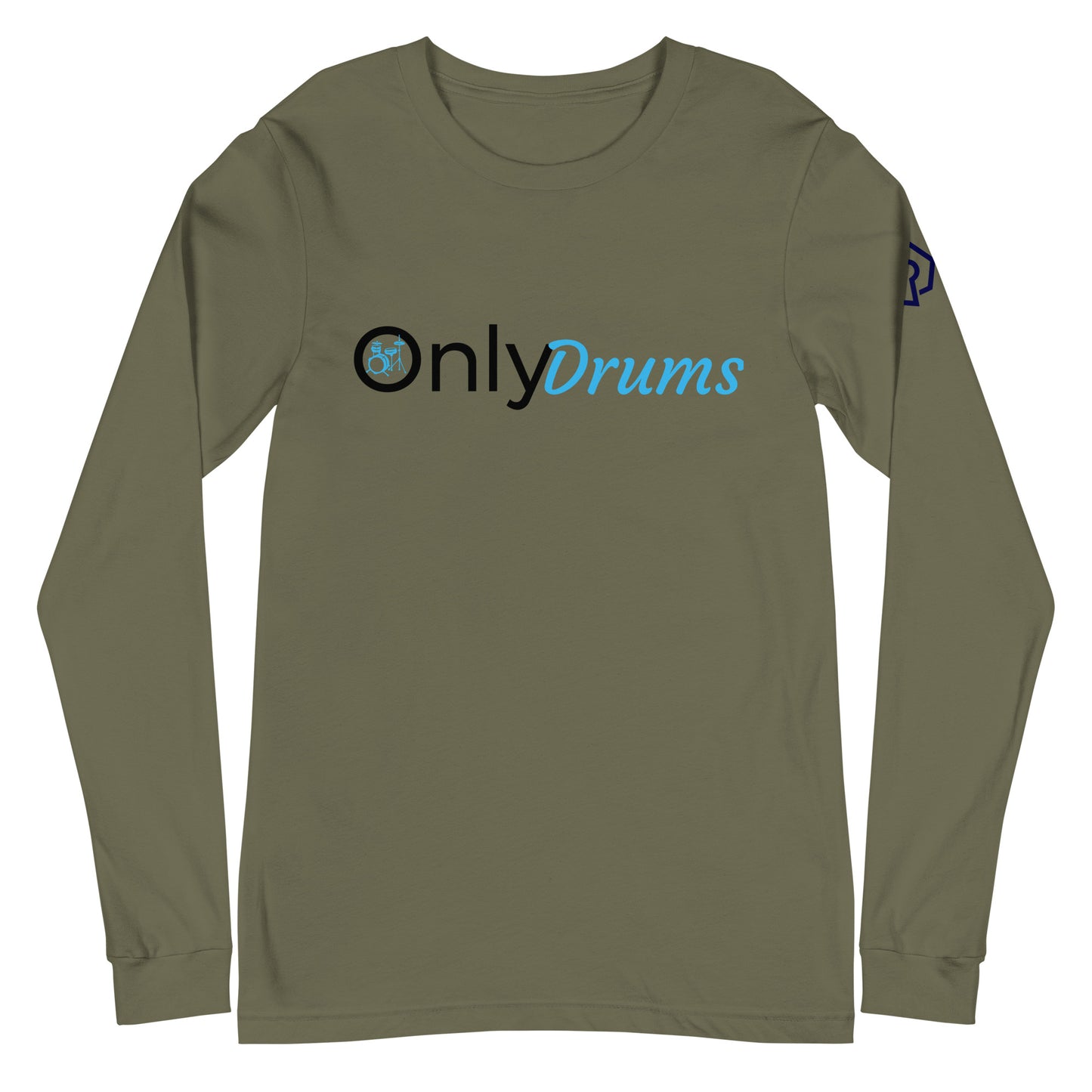 OnlyDrums Long Sleeve Tee (Unisex)