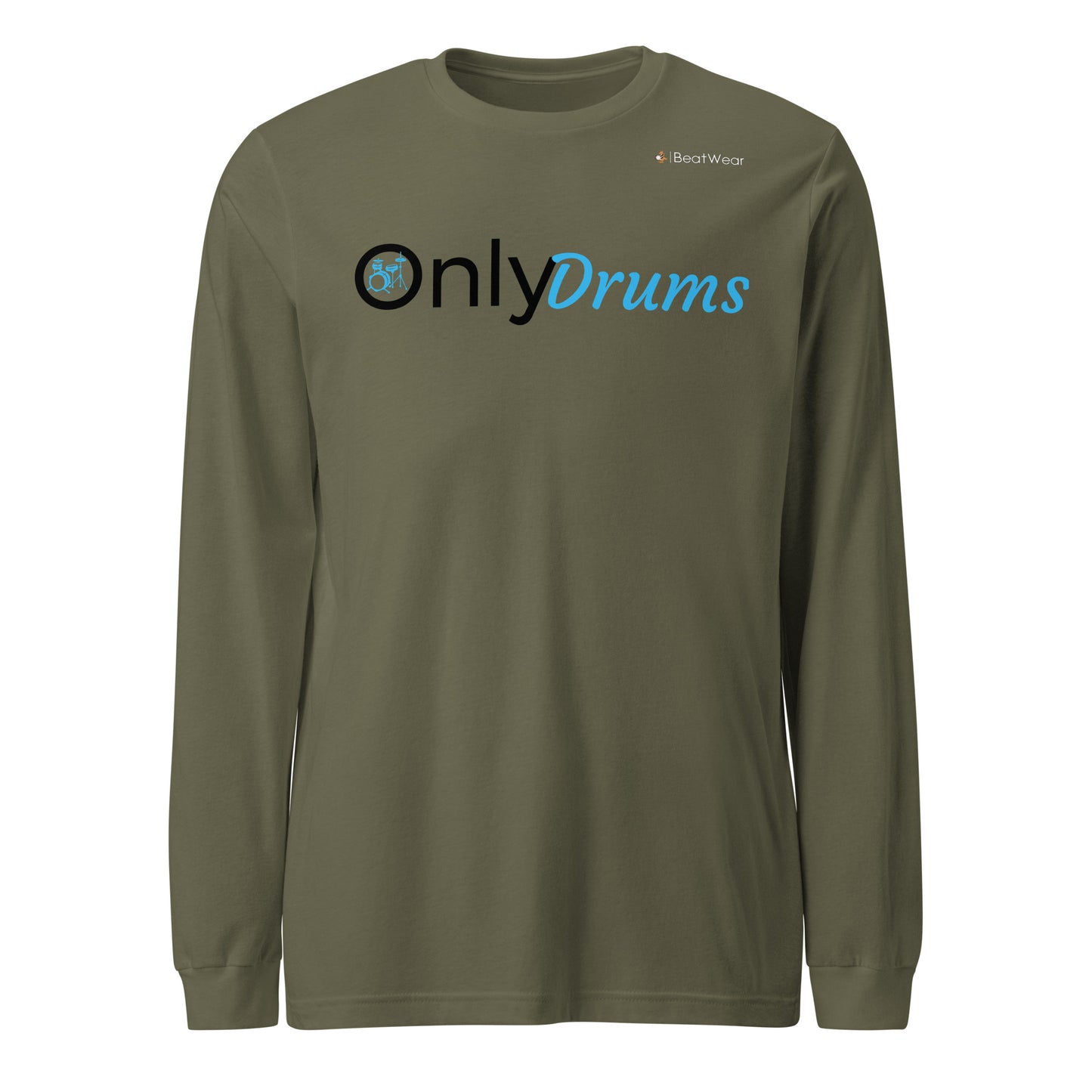 OnlyDrums Long Sleeve Tee (Unisex)