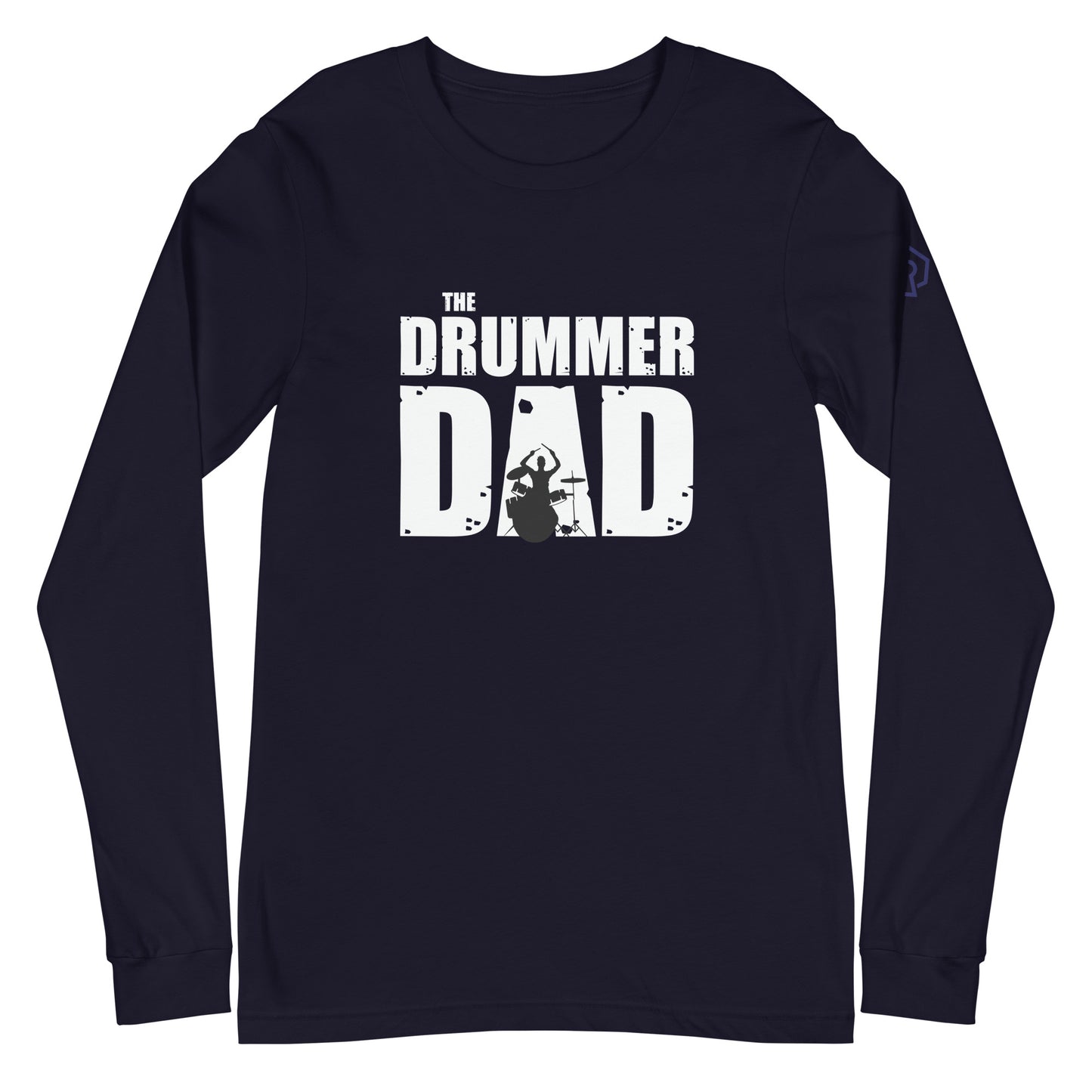 Drummer Dad Long Sleeve Tee