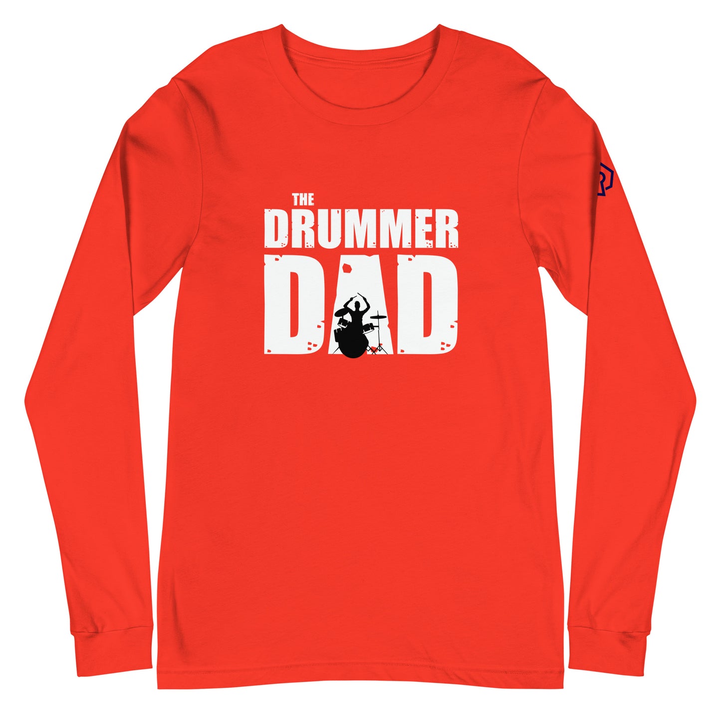 Drummer Dad Long Sleeve Tee