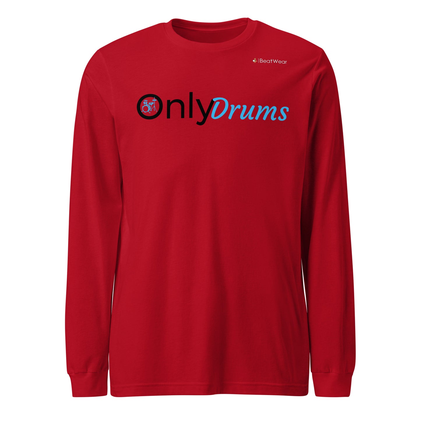 OnlyDrums Long Sleeve Tee (Unisex)