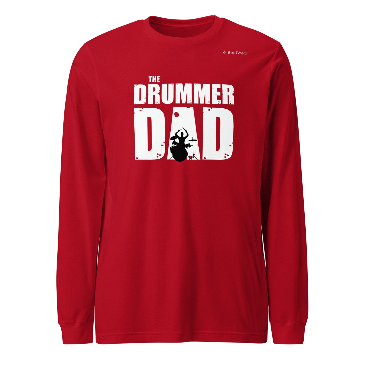 Drummer Dad Long Sleeve Tee