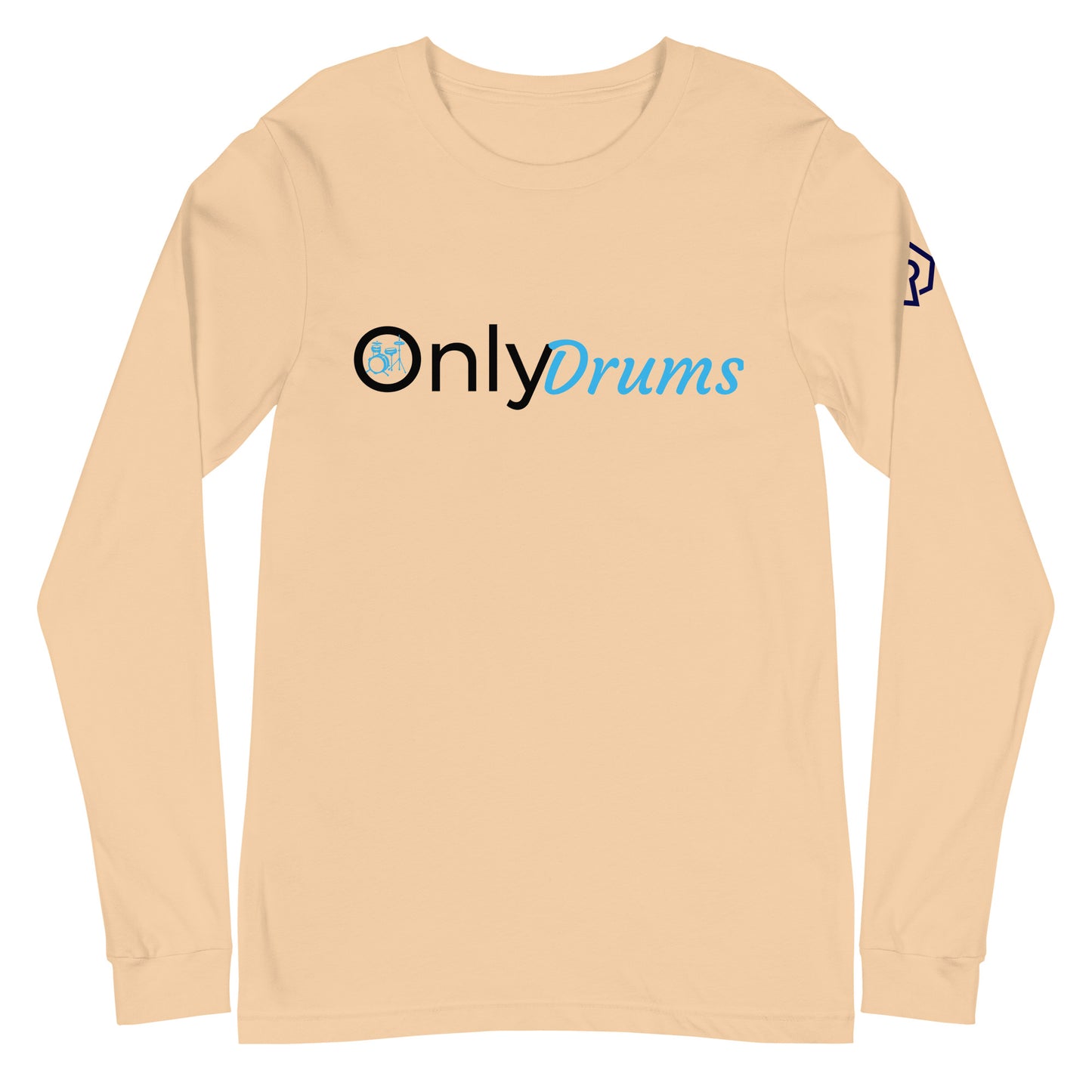 OnlyDrums Long Sleeve Tee (Unisex)