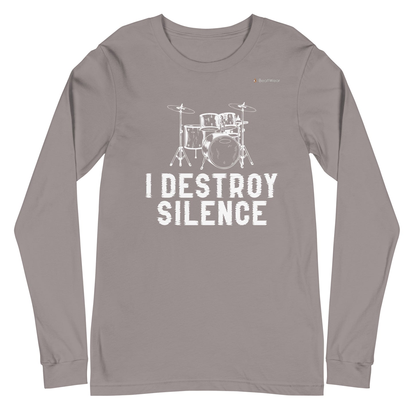 I Destroy Silence Long Sleeve Tee