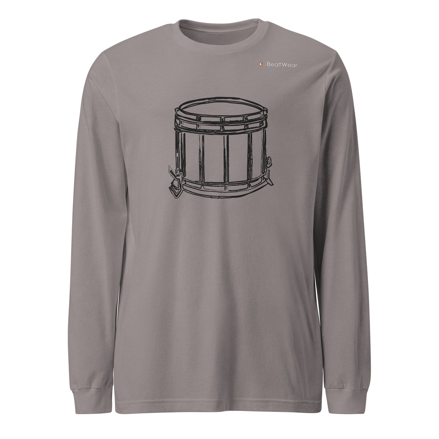 Marching Snare Drum Long Sleeve Tee