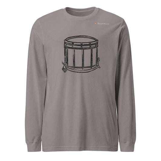 Marching Snare Drum Long Sleeve Tee