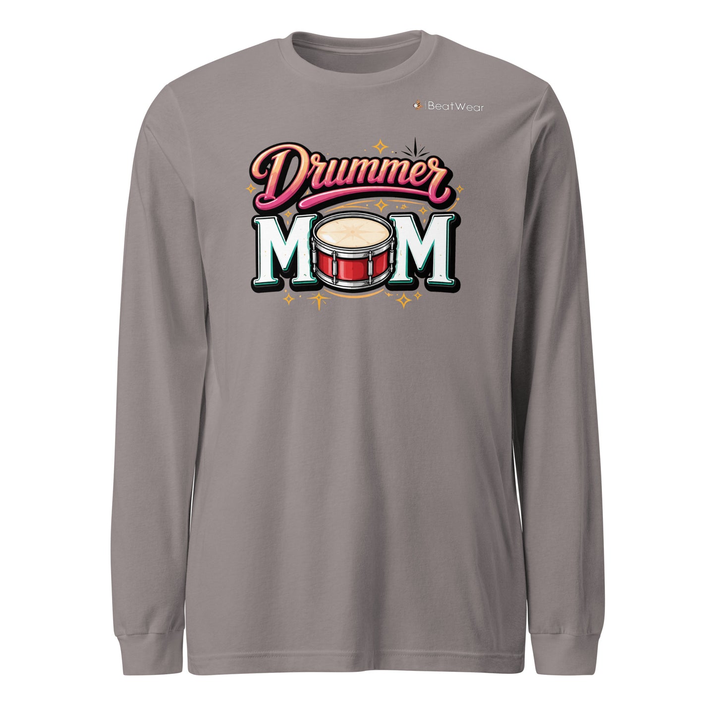 Drummer Mom Long Sleeve Tee