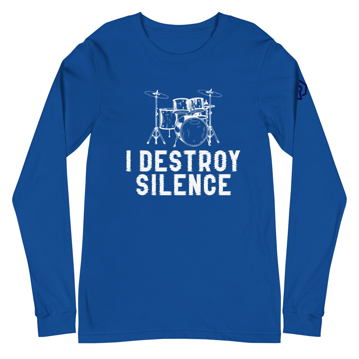 I Destroy Silence Long Sleeve Tee