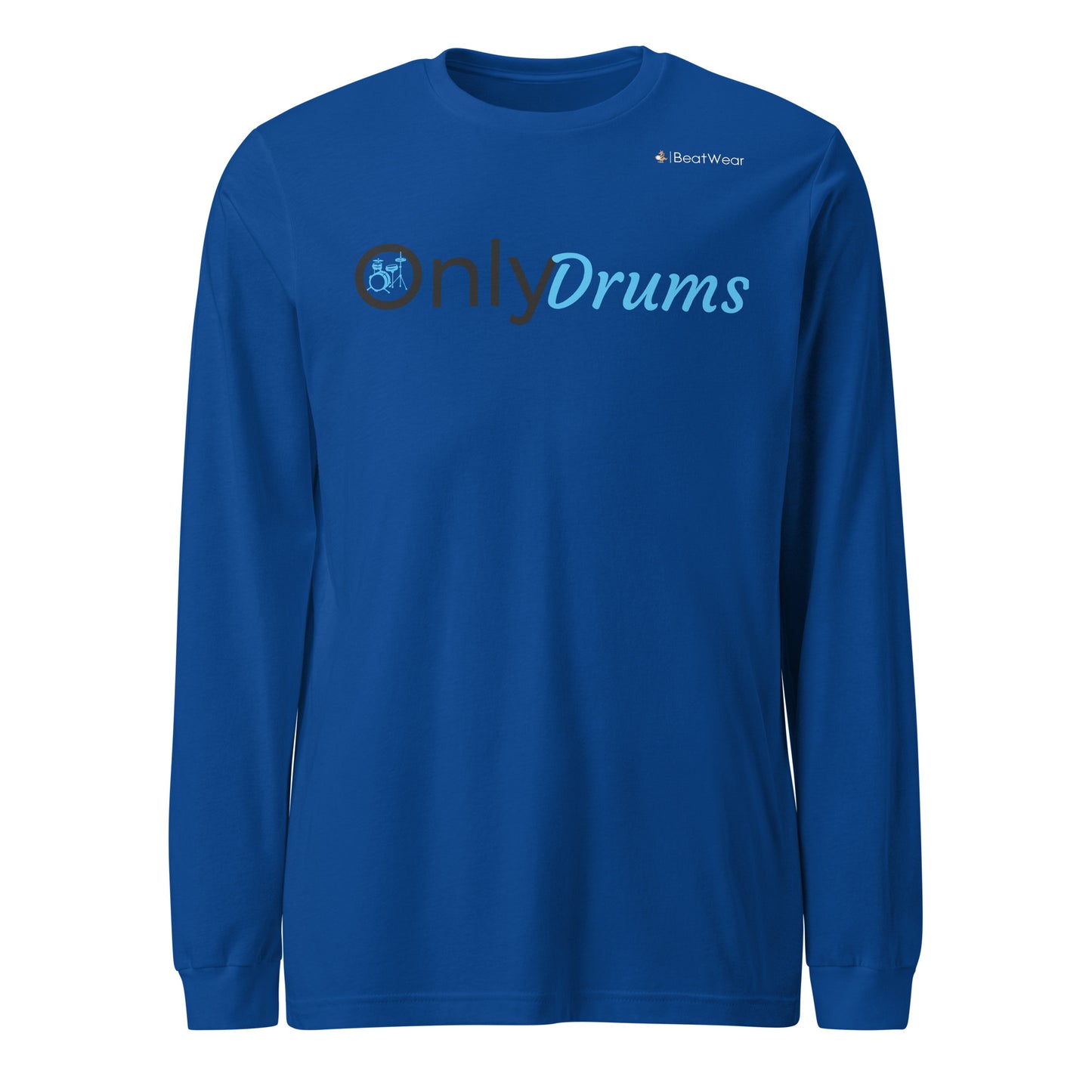 OnlyDrums Long Sleeve Tee (Unisex)