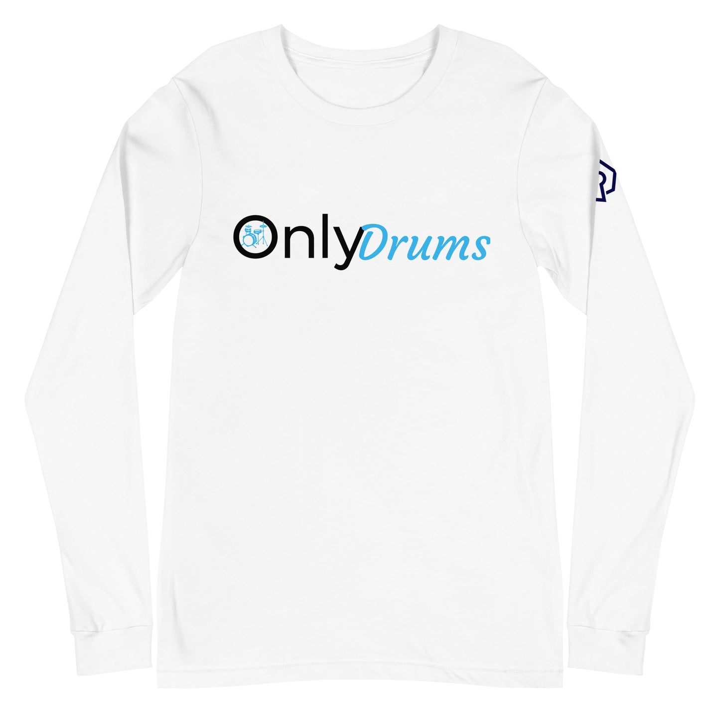 OnlyDrums Long Sleeve Tee (Unisex)