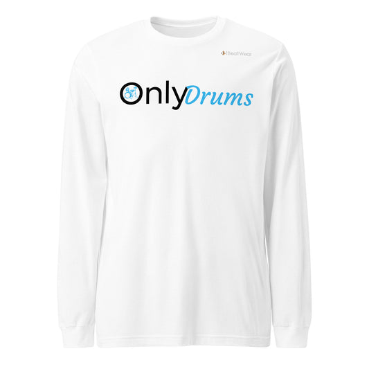OnlyDrums Long Sleeve Tee (Unisex)