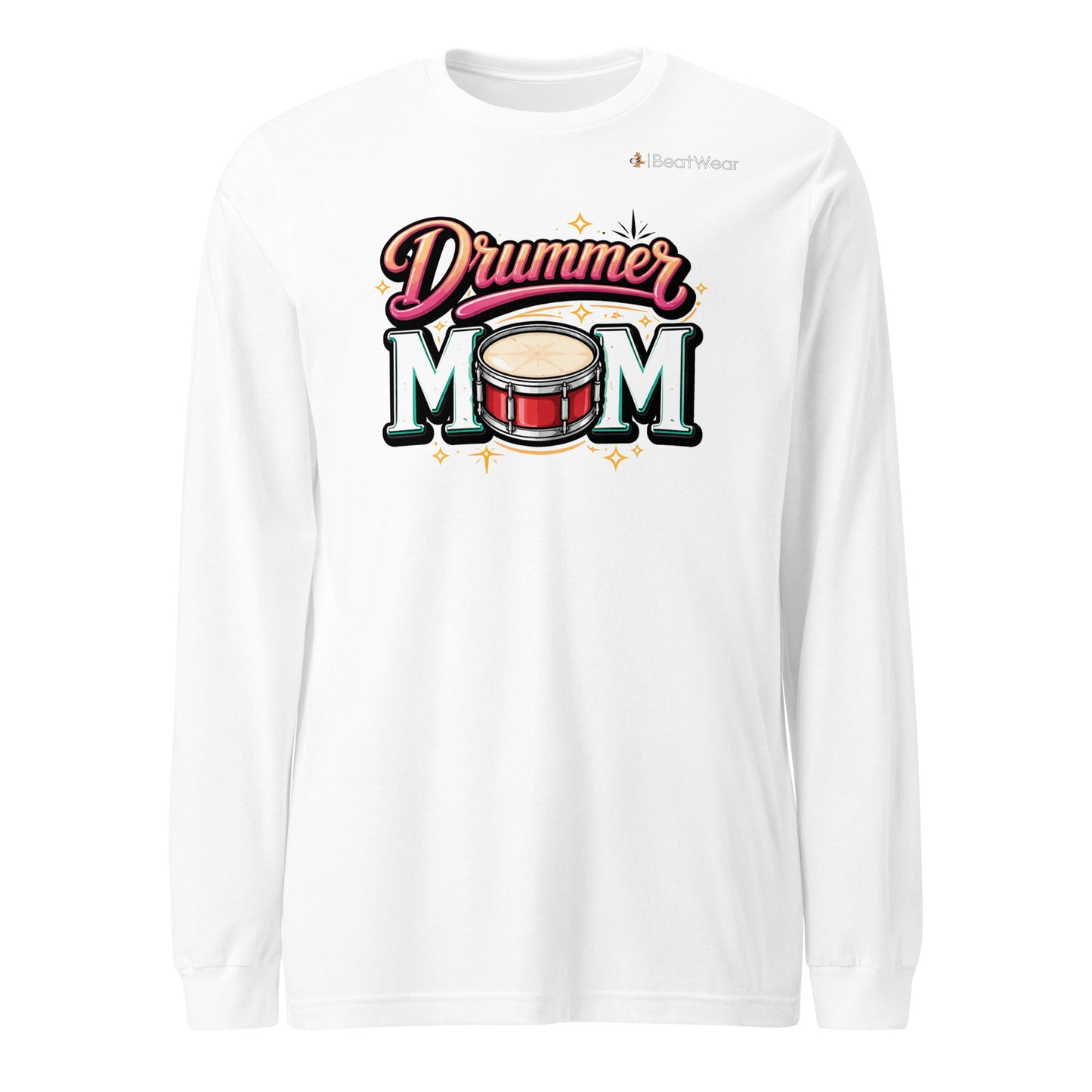 Drummer Mom Long Sleeve Tee