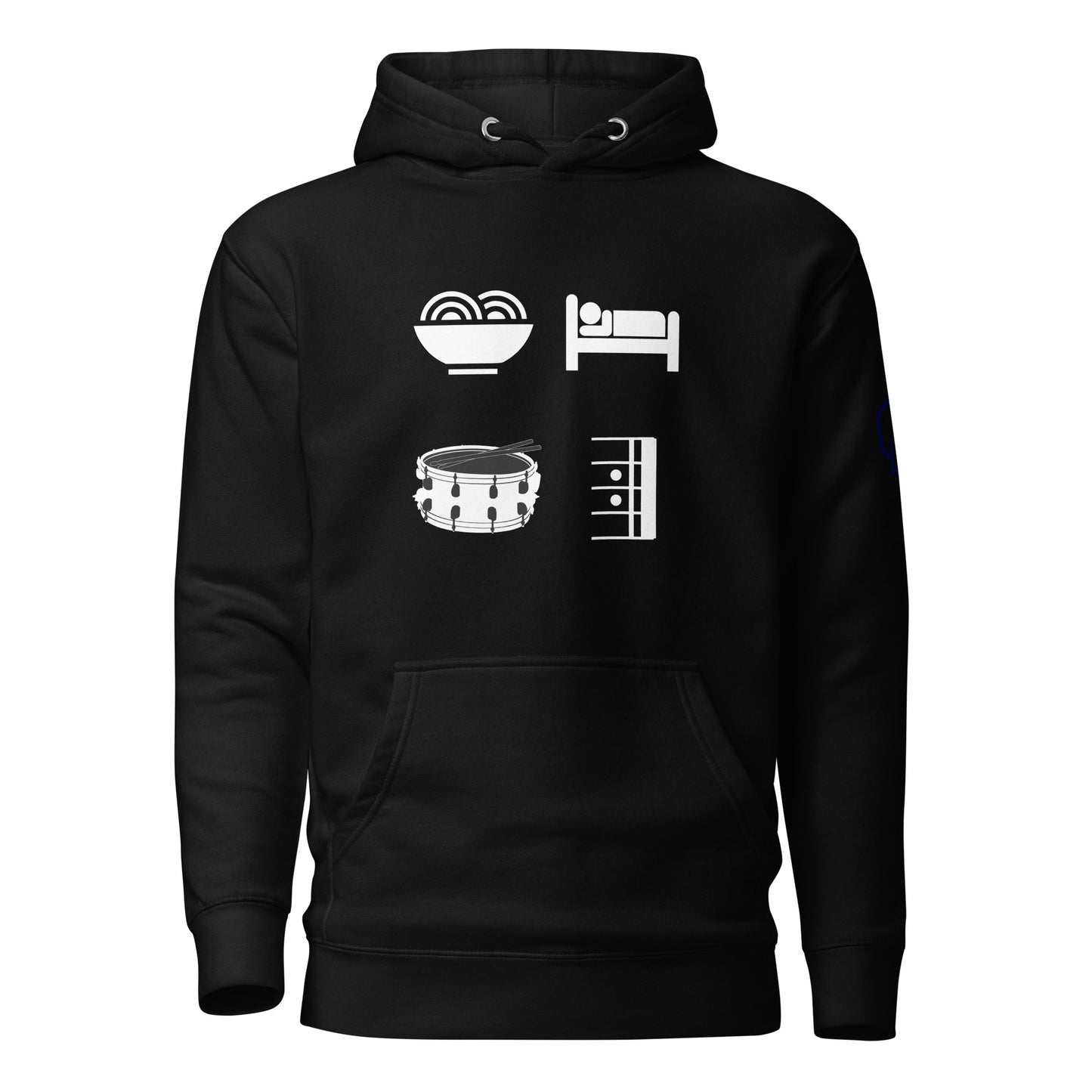 Eat, Sleep, Drum, Repeat Hoodie