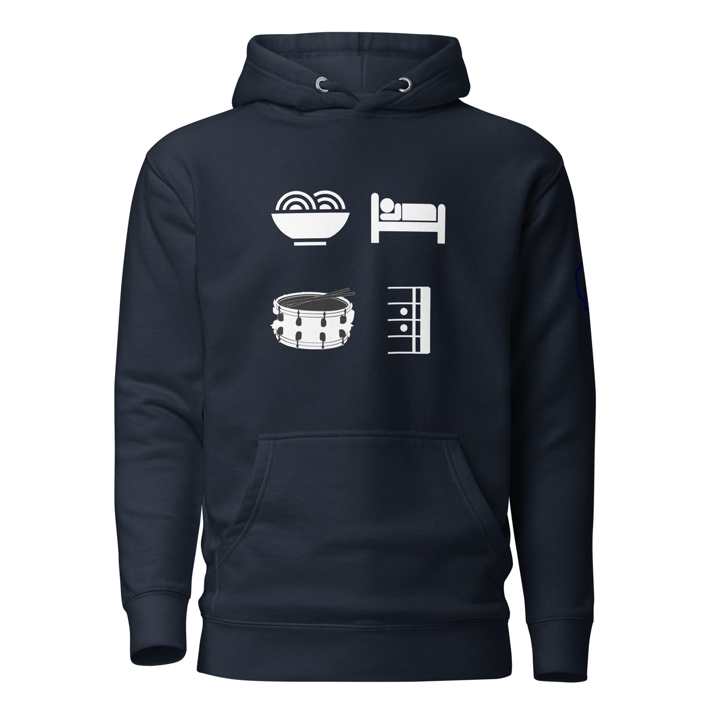 Eat, Sleep, Drum, Repeat Hoodie